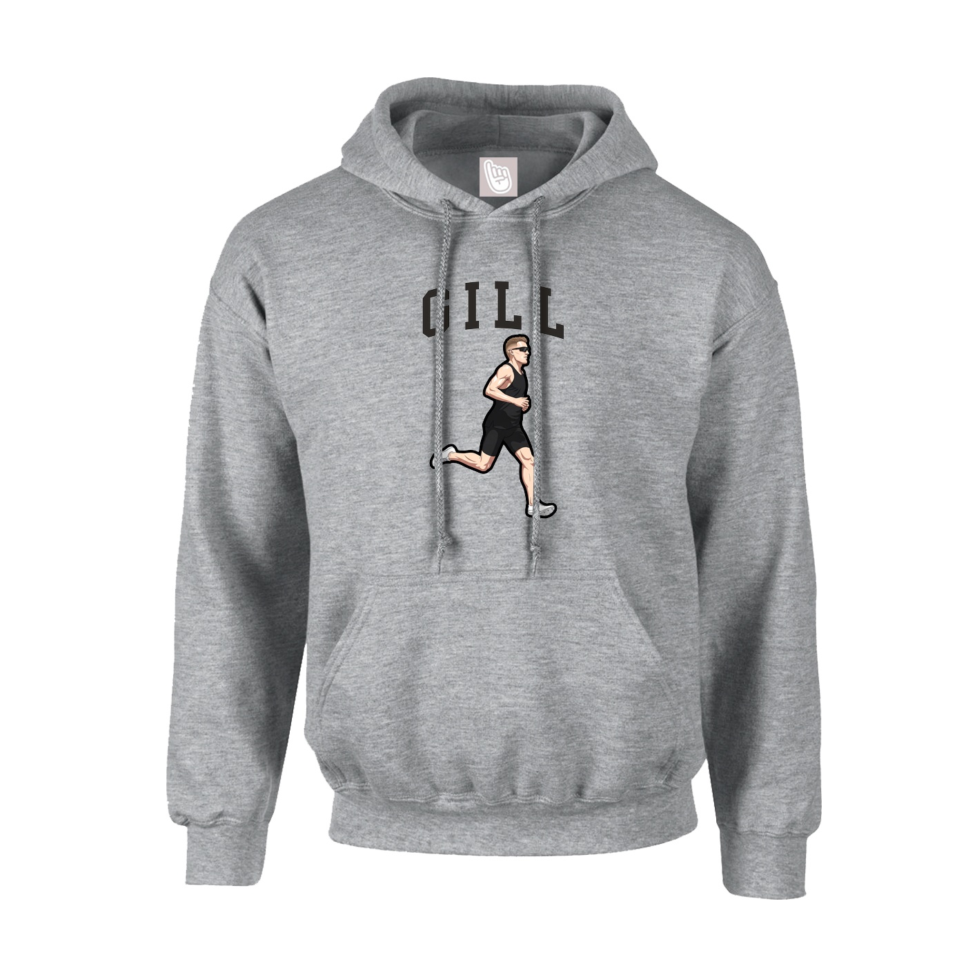 Hoodie — Shirsey in Grey