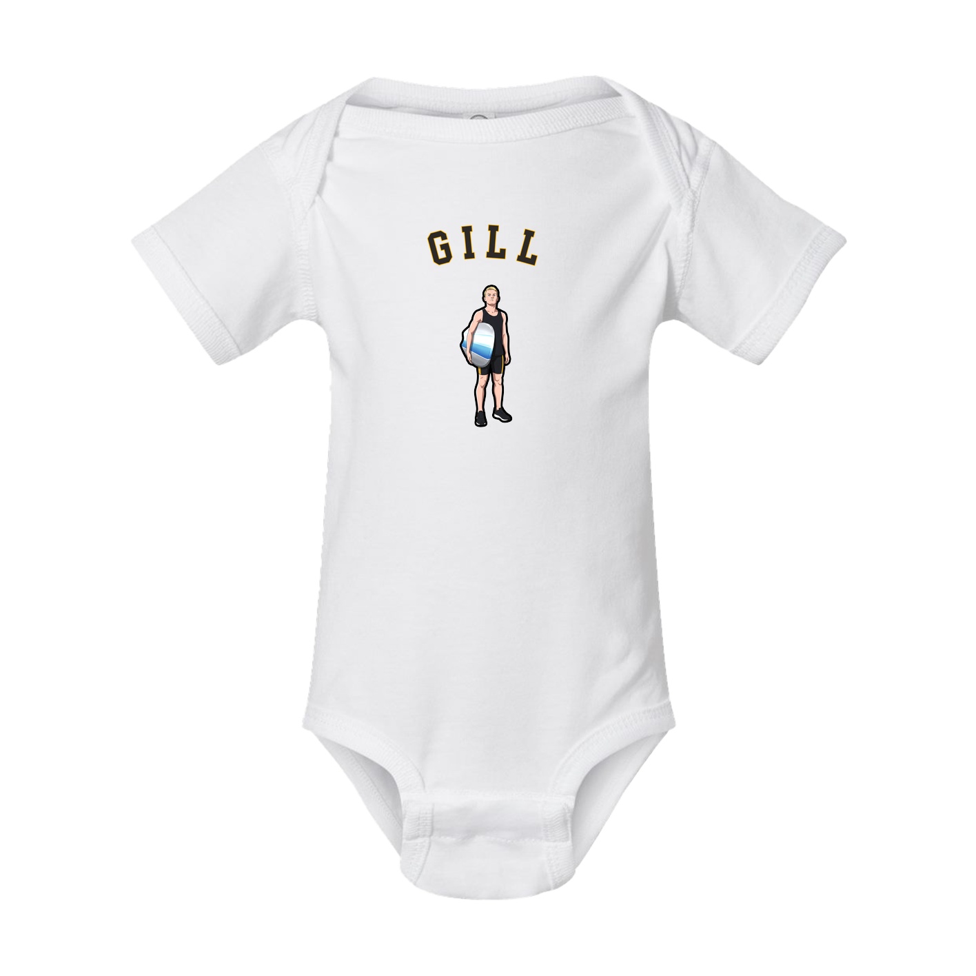 Baby Onesie — Shirsey Arch in White