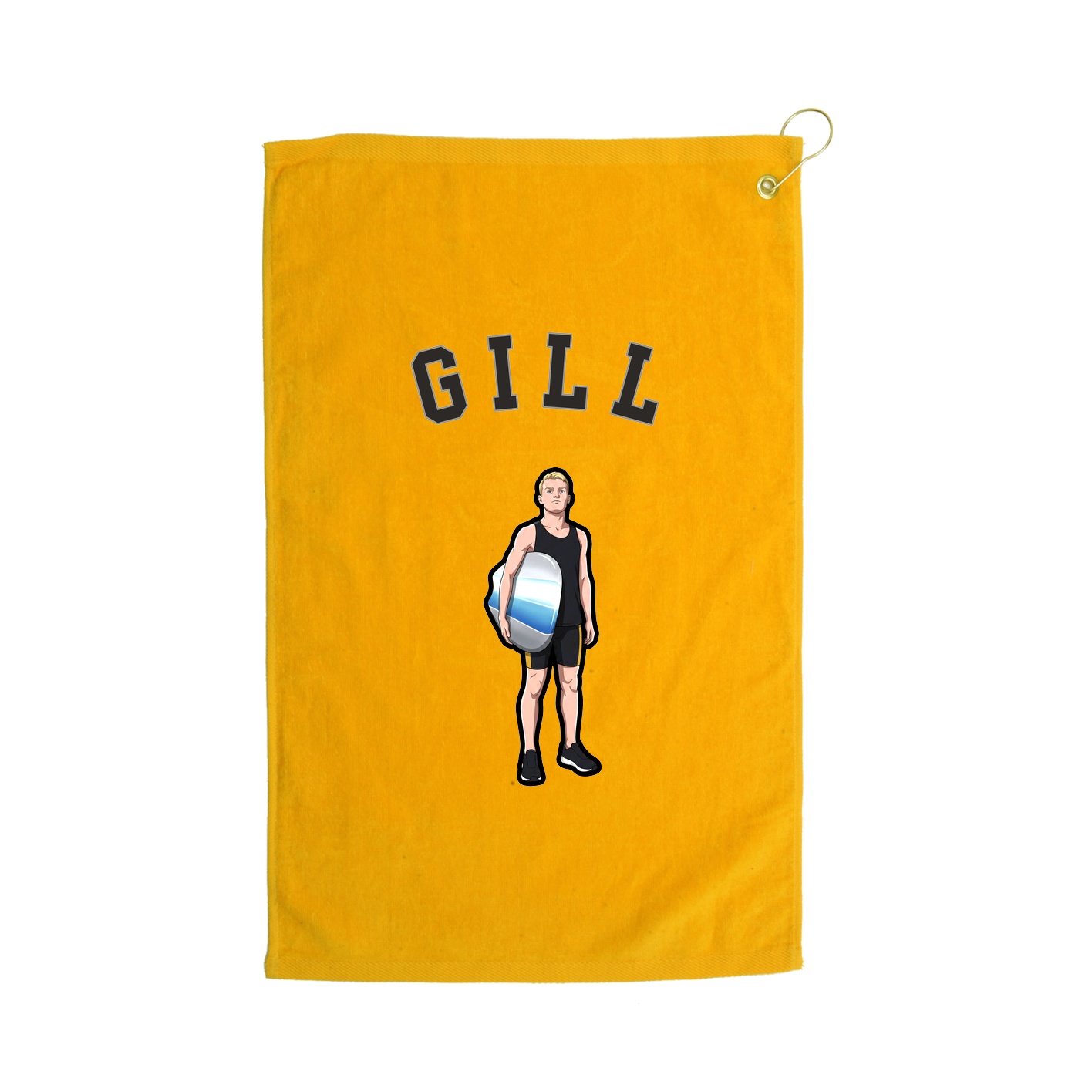 Golf Towel — Shirsey Arch in Gold