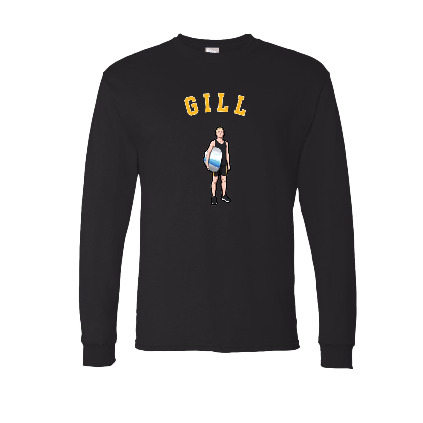 Long Sleeve Tee — Shirsey Arch in Black