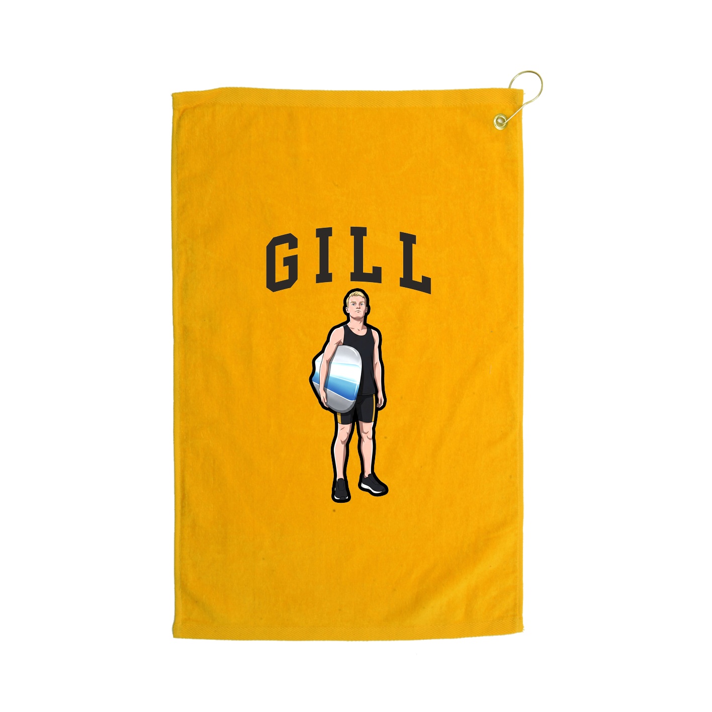 Golf Towel — Shirsey in Gold