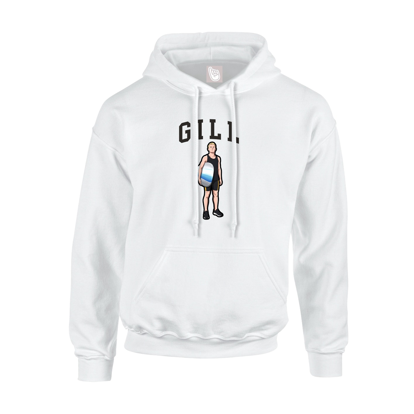 Hoodie — Shirsey in White