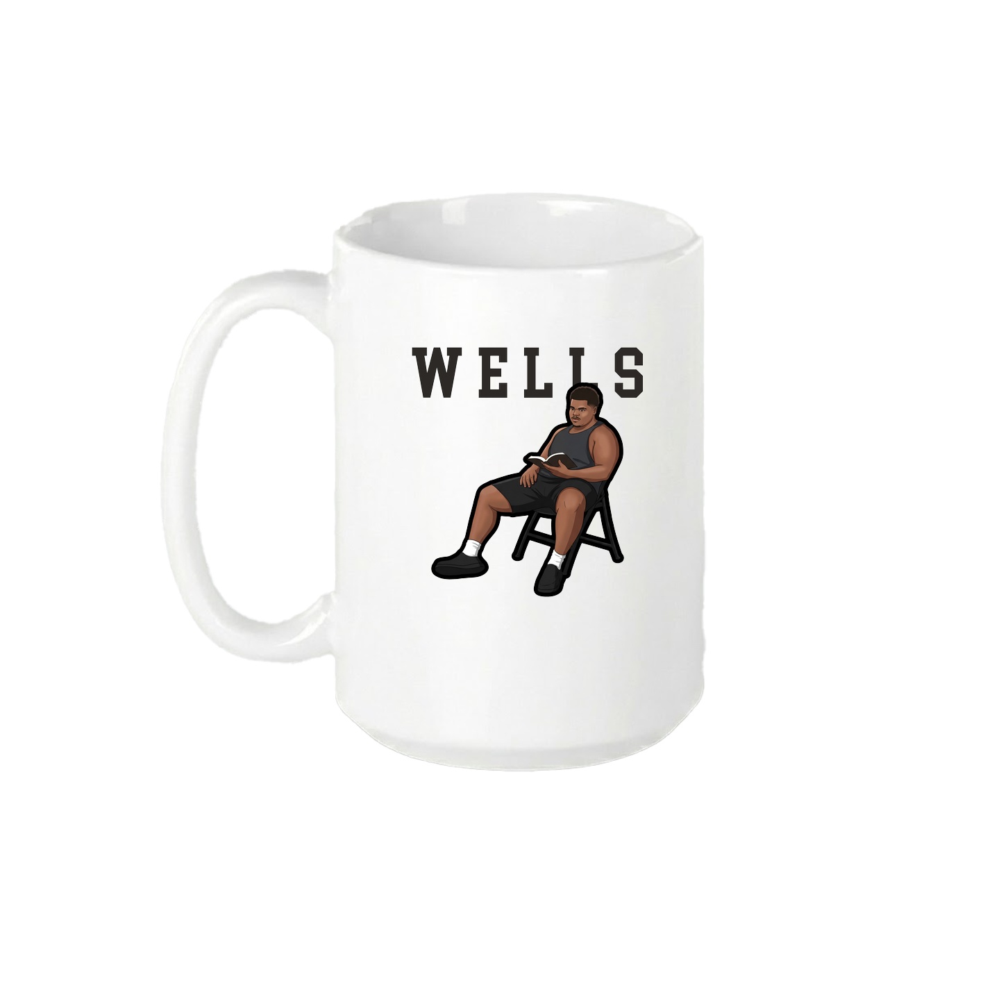 15oz Coffee Mug — Shirsey in White