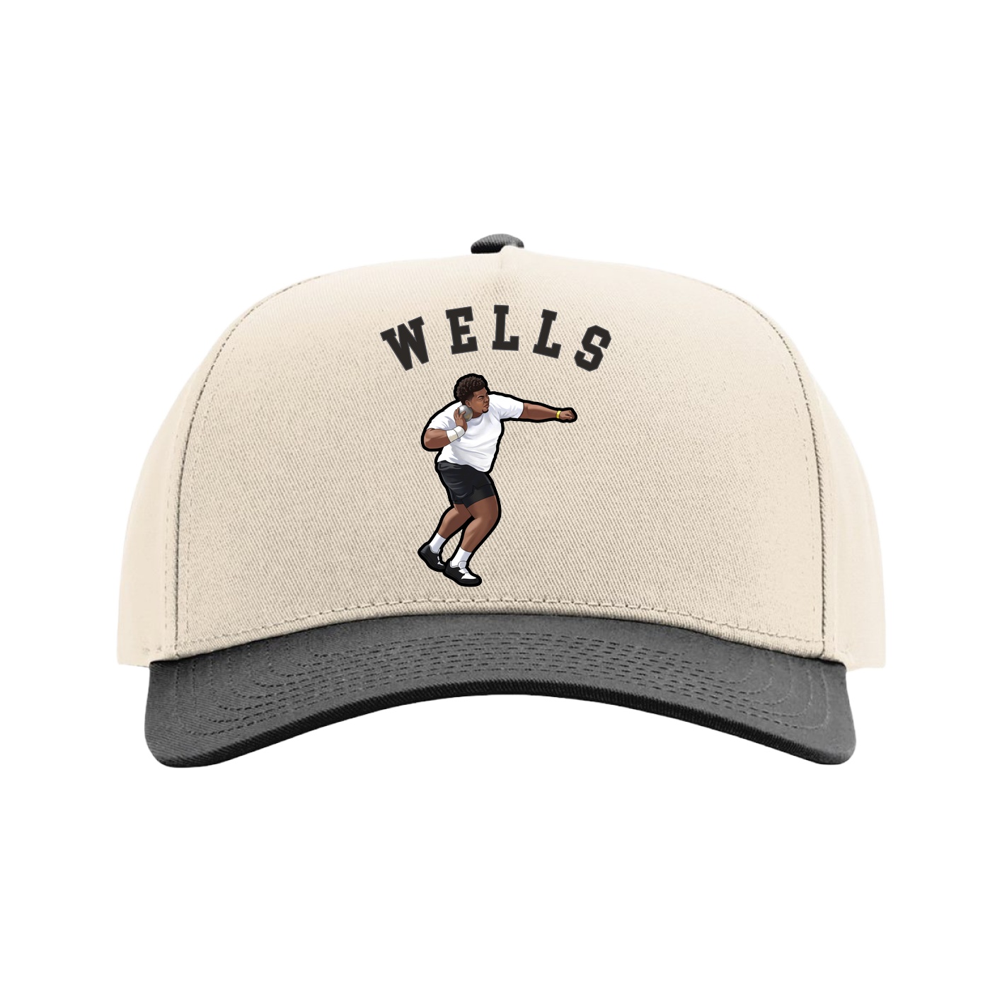 Full Fabric Five-Panel Champ Cap