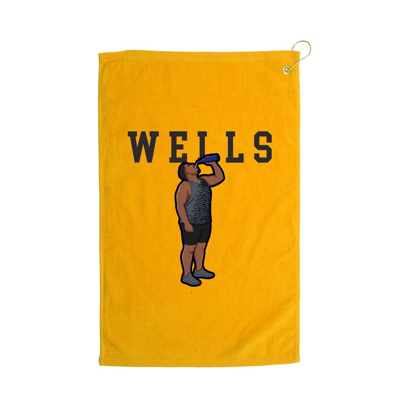 Golf Towel — Shirsey in Gold