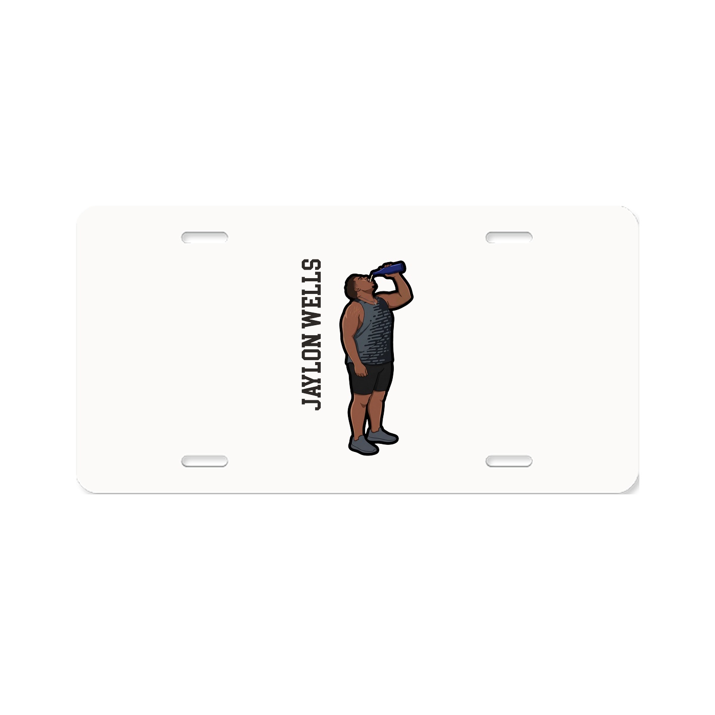 Aluminum License Plate