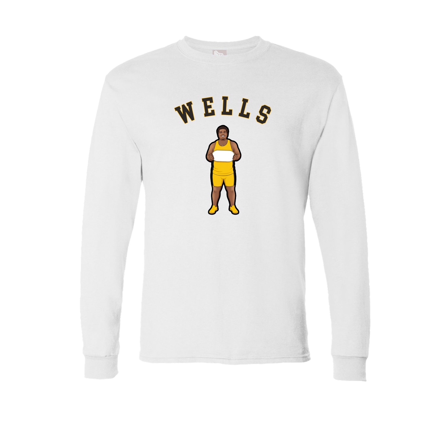 Long Sleeve Tee — Shirsey Arch in White