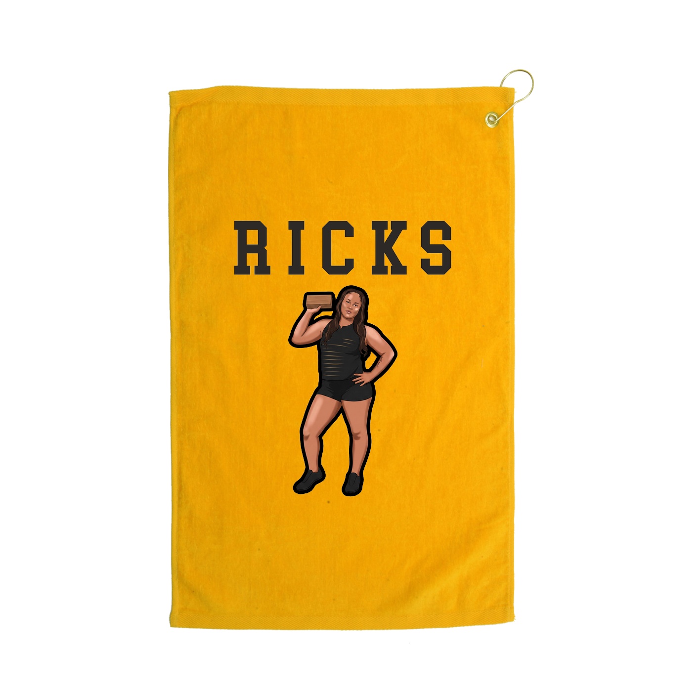 Golf Towel — Shirsey in Gold