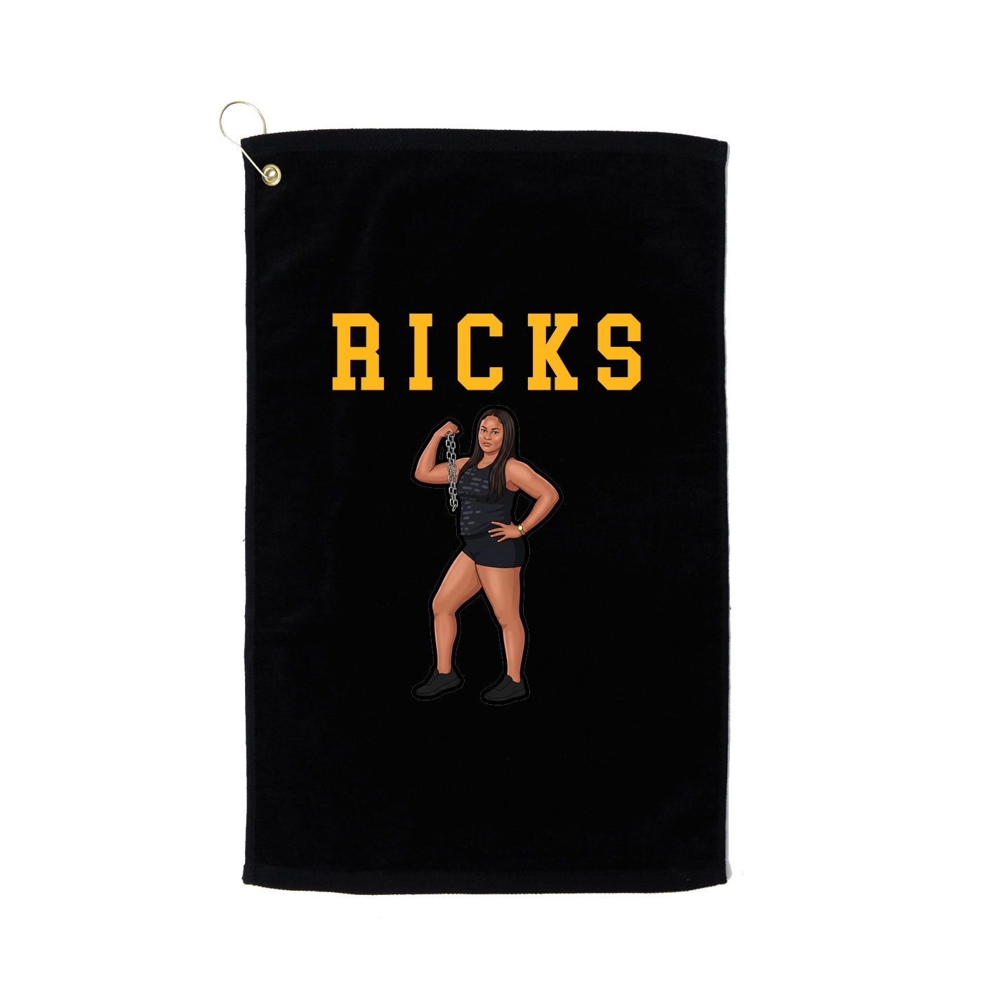 Golf Towel — Shirsey in Black