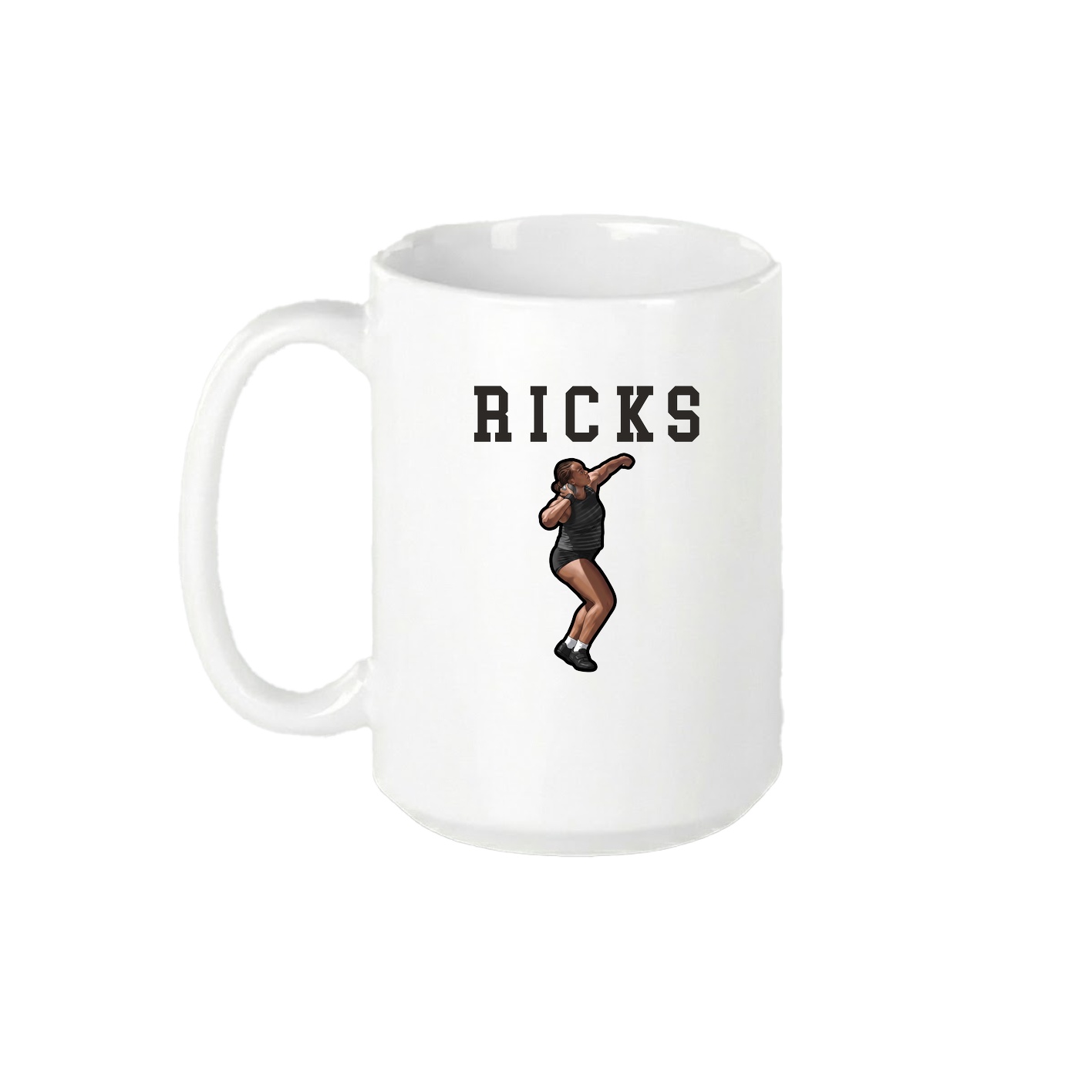 15oz Coffee Mug — Shirsey in White