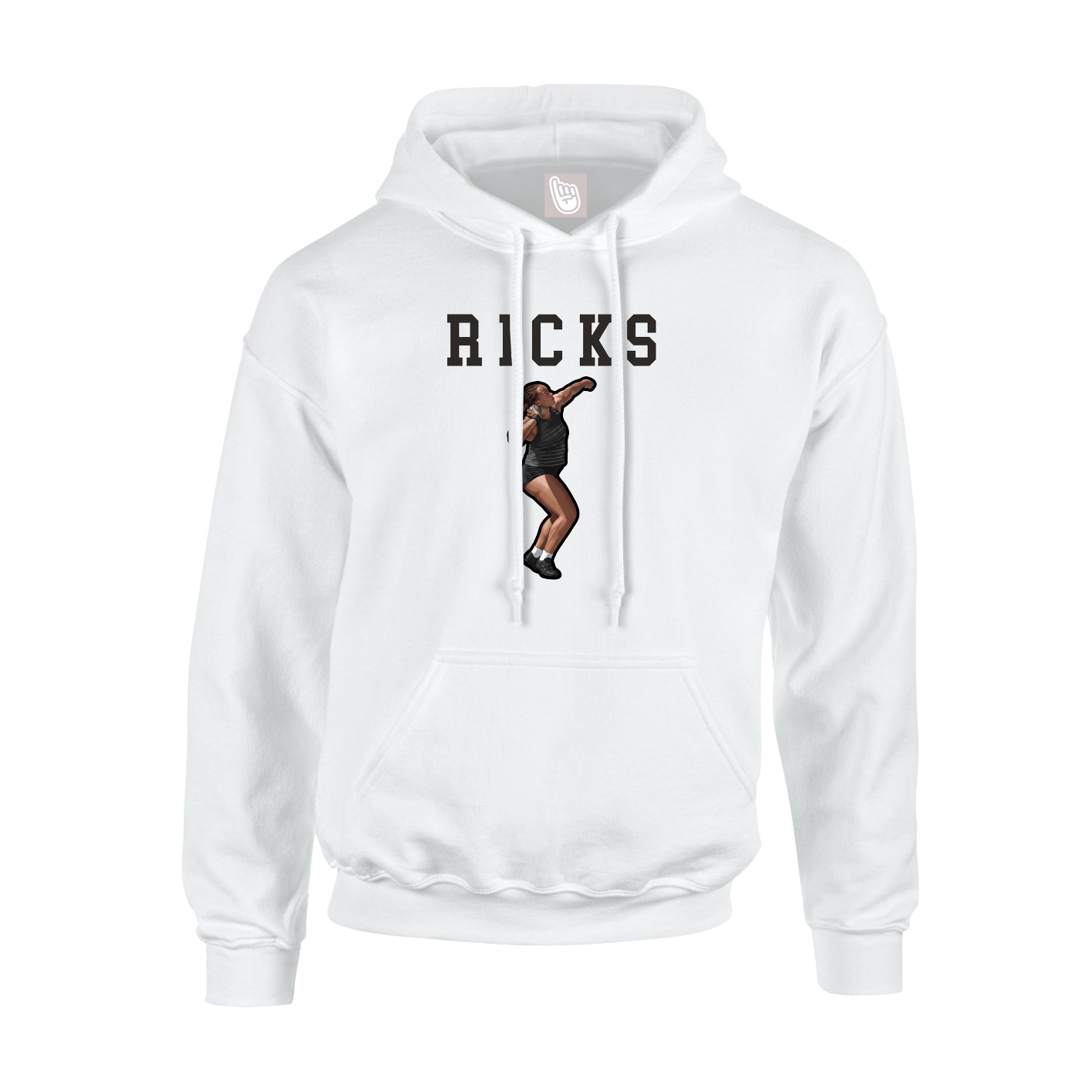 Hoodie — Shirsey in White