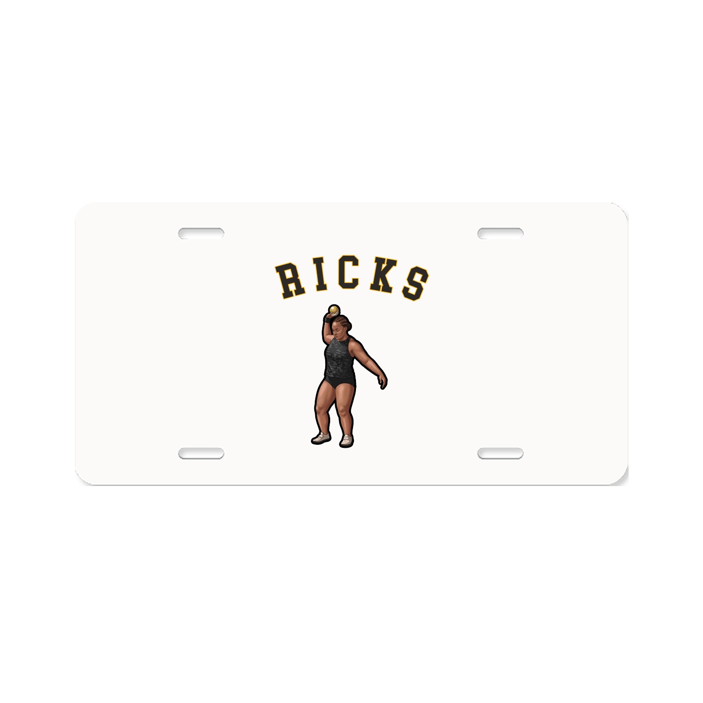 License Plate — Shirsey Arch in Classic