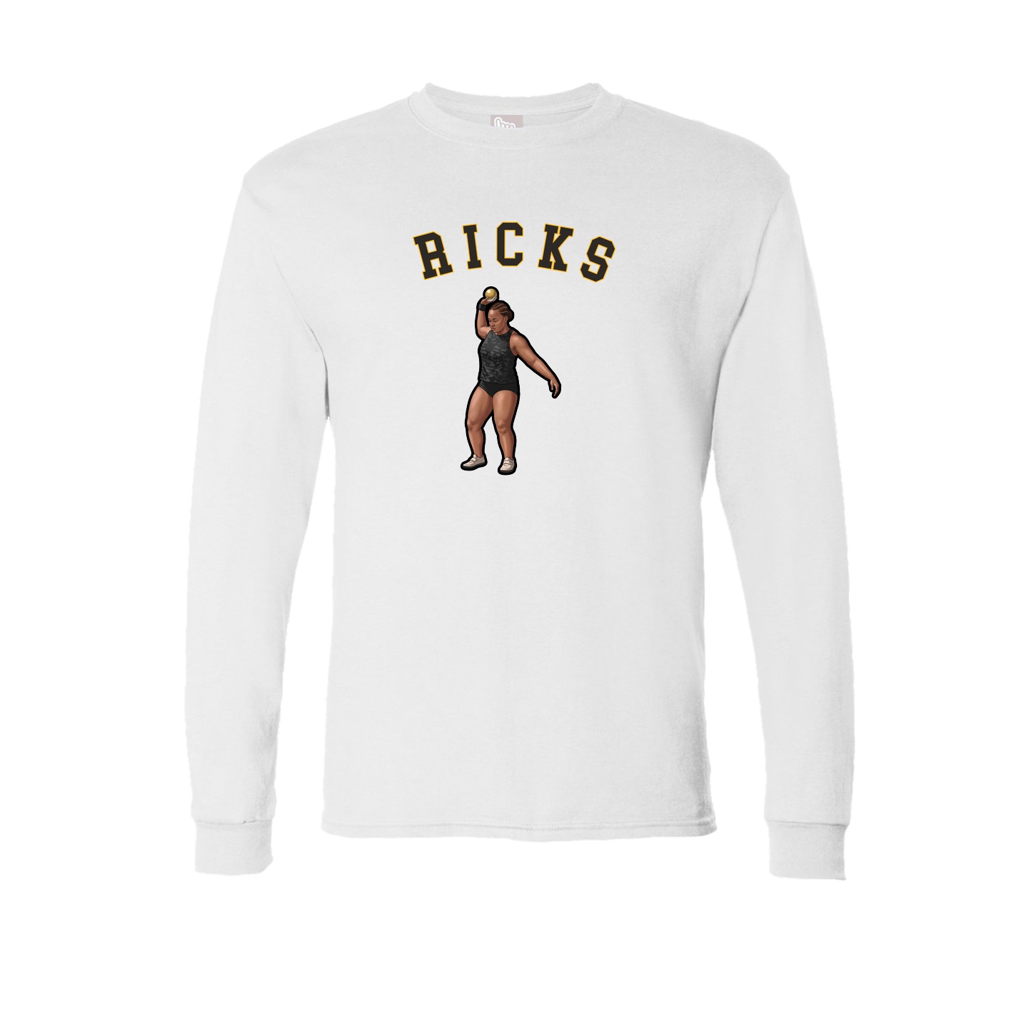 Long Sleeve Tee — Shirsey Arch in White