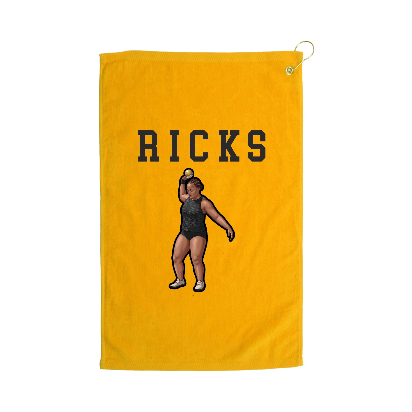 Golf Towel — Shirsey in Gold