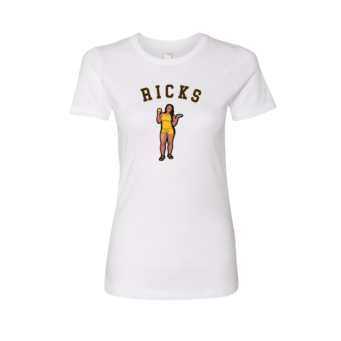 Womens Tee — Shirsey Arch in White