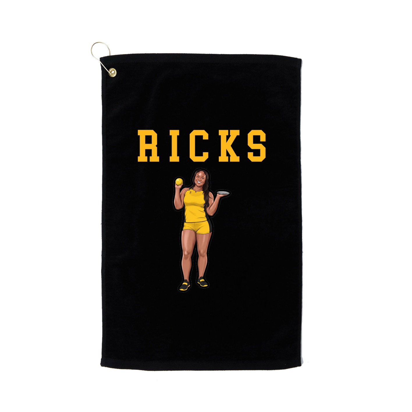 Golf Towel — Shirsey in Black