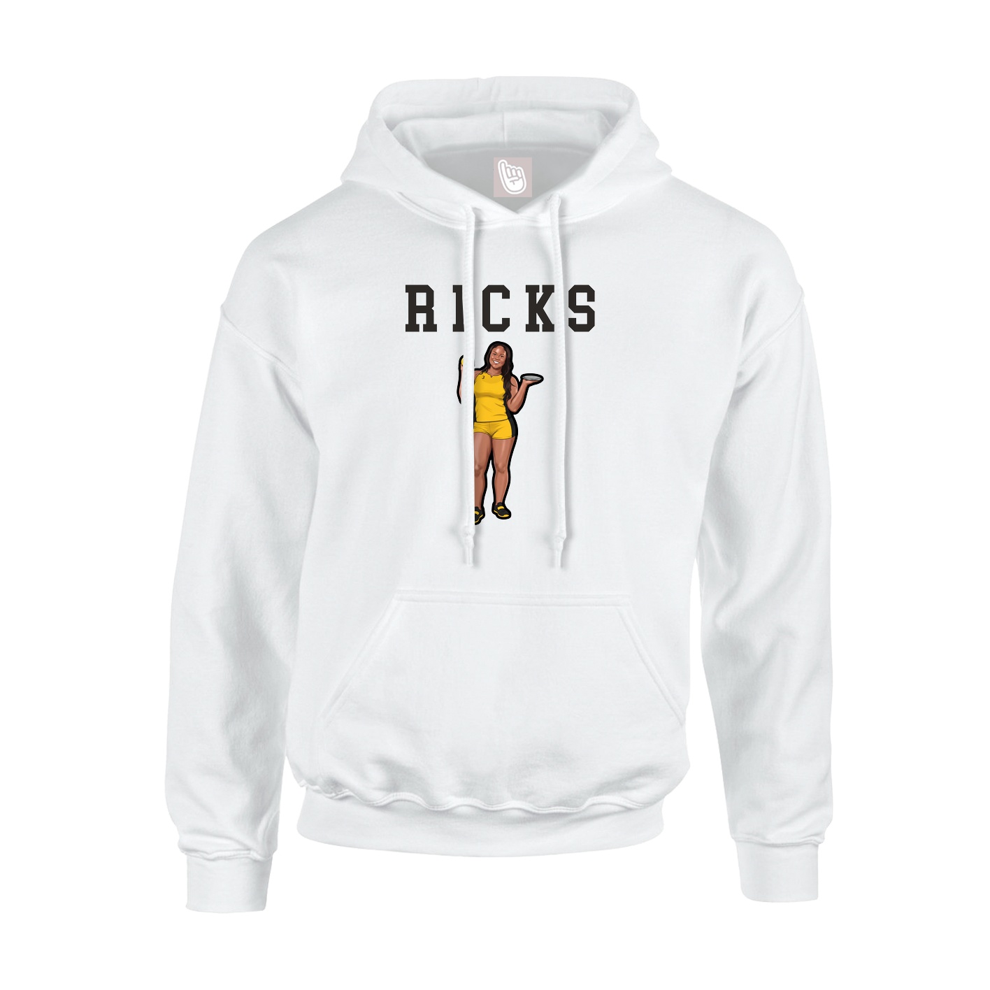 Youth Hoodie — Shirsey in White