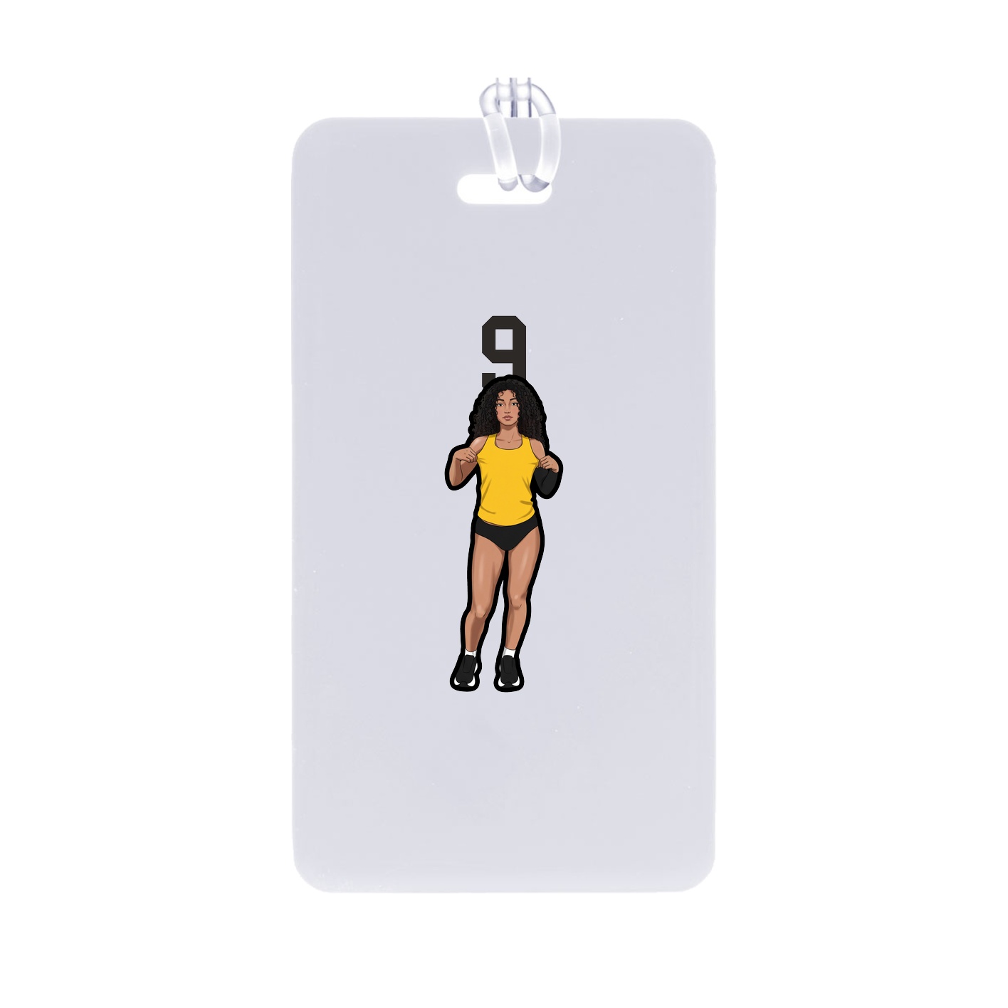 Bag Tag — Number Top in Classic