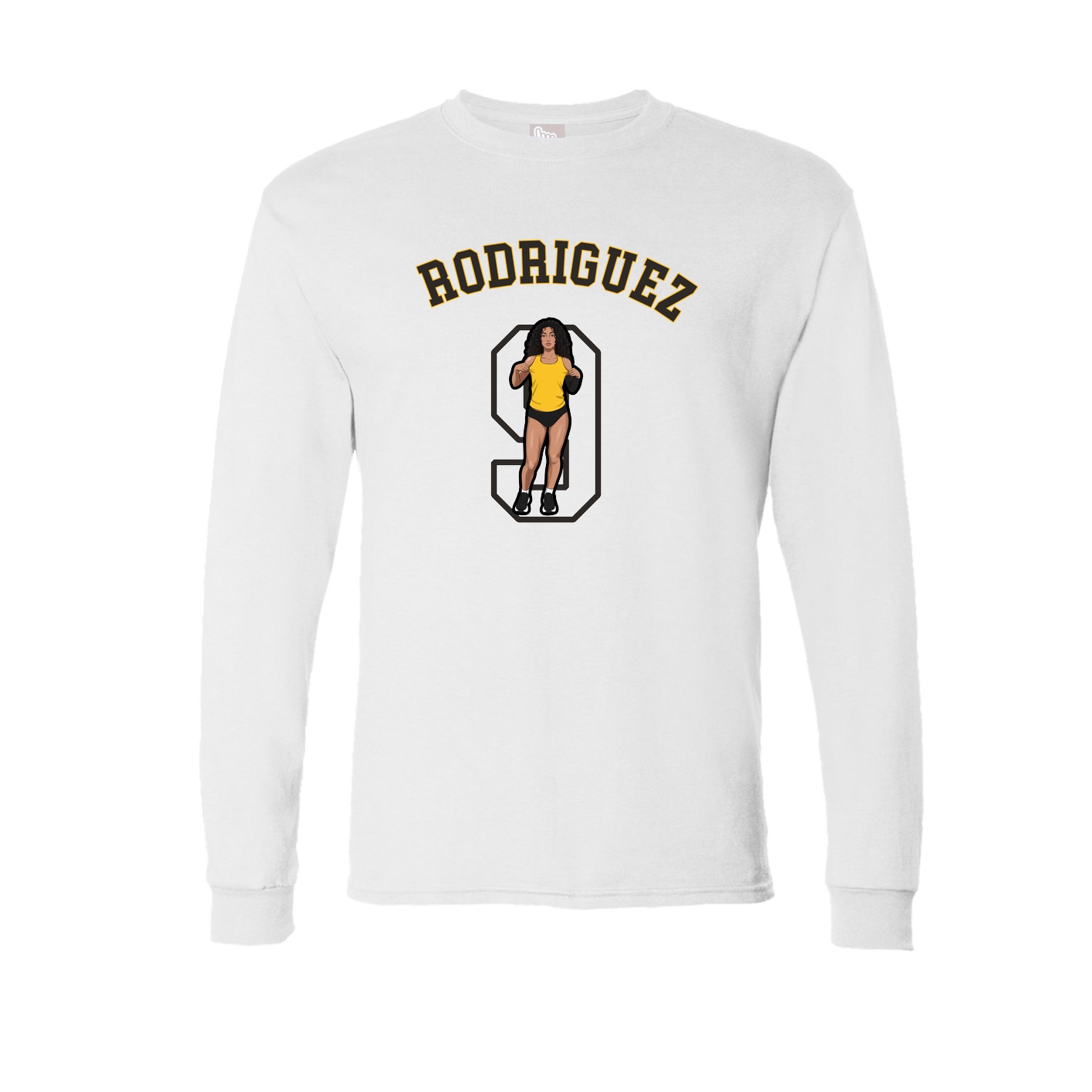 Long Sleeve Tee — Shirsey Arch in White