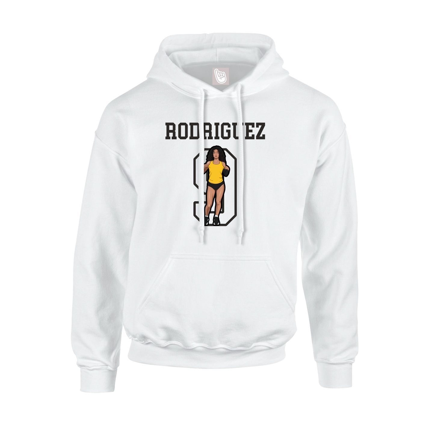 Hoodie — Shirsey in White