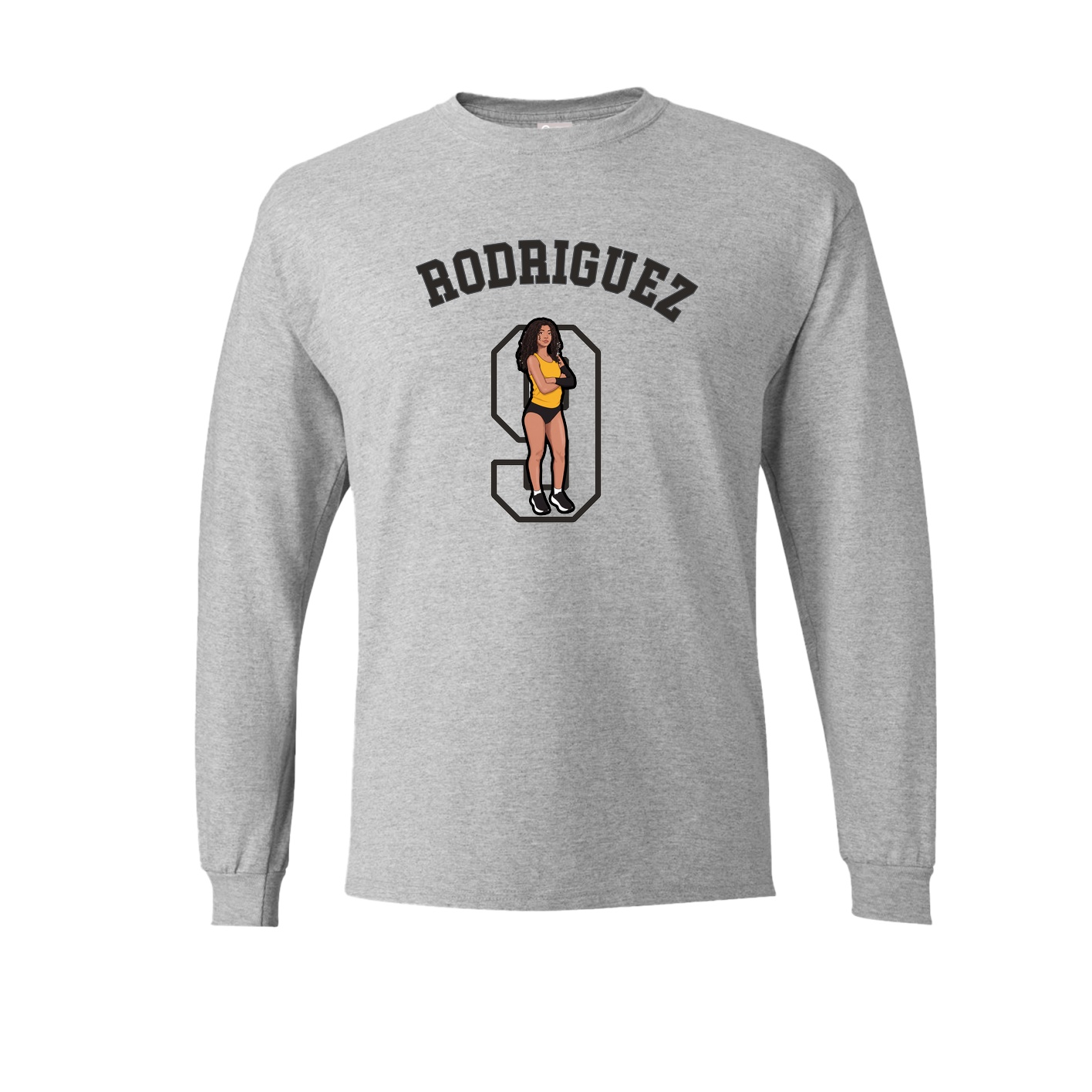Long Sleeve Tee — Shirsey Arch in Grey