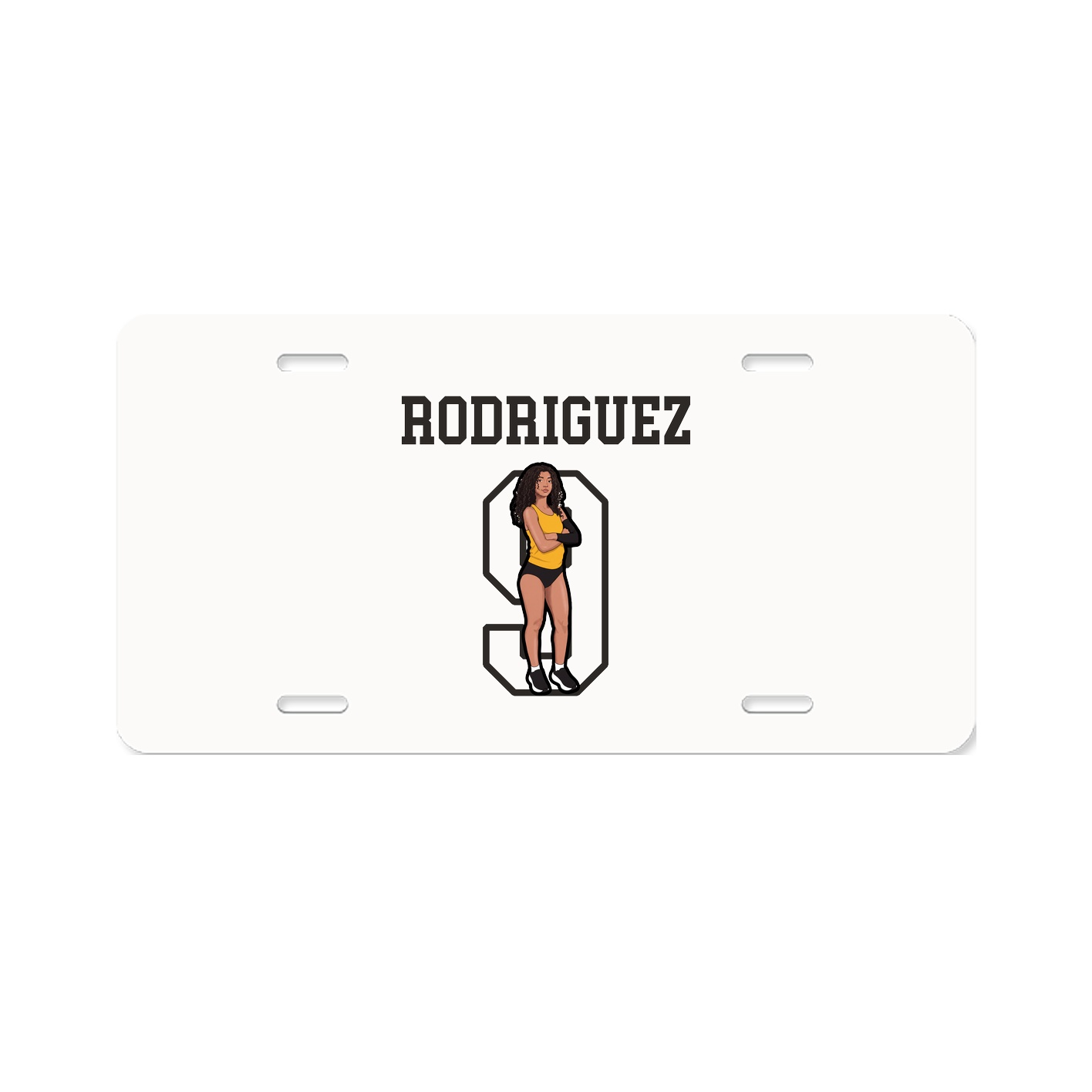 License Plate — Shirsey in Classic