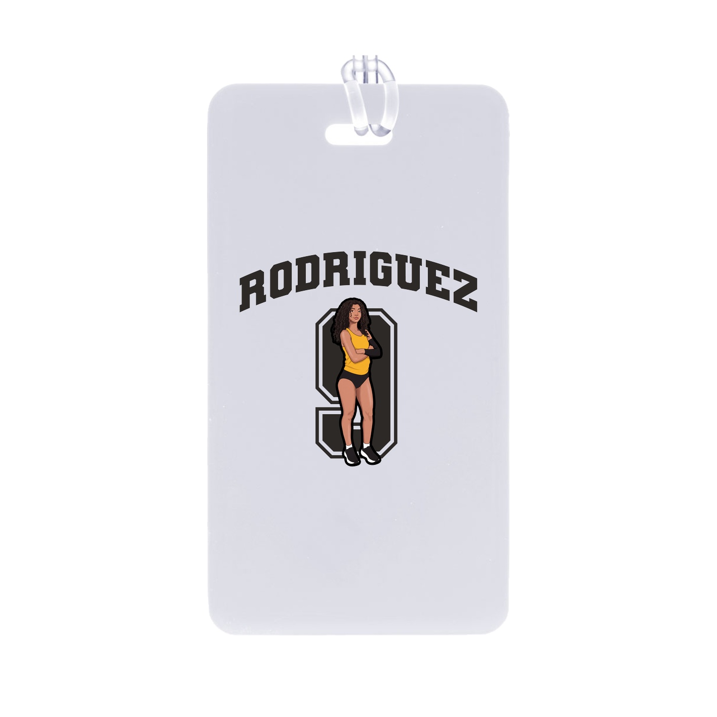 Bag Tag — Number in Classic