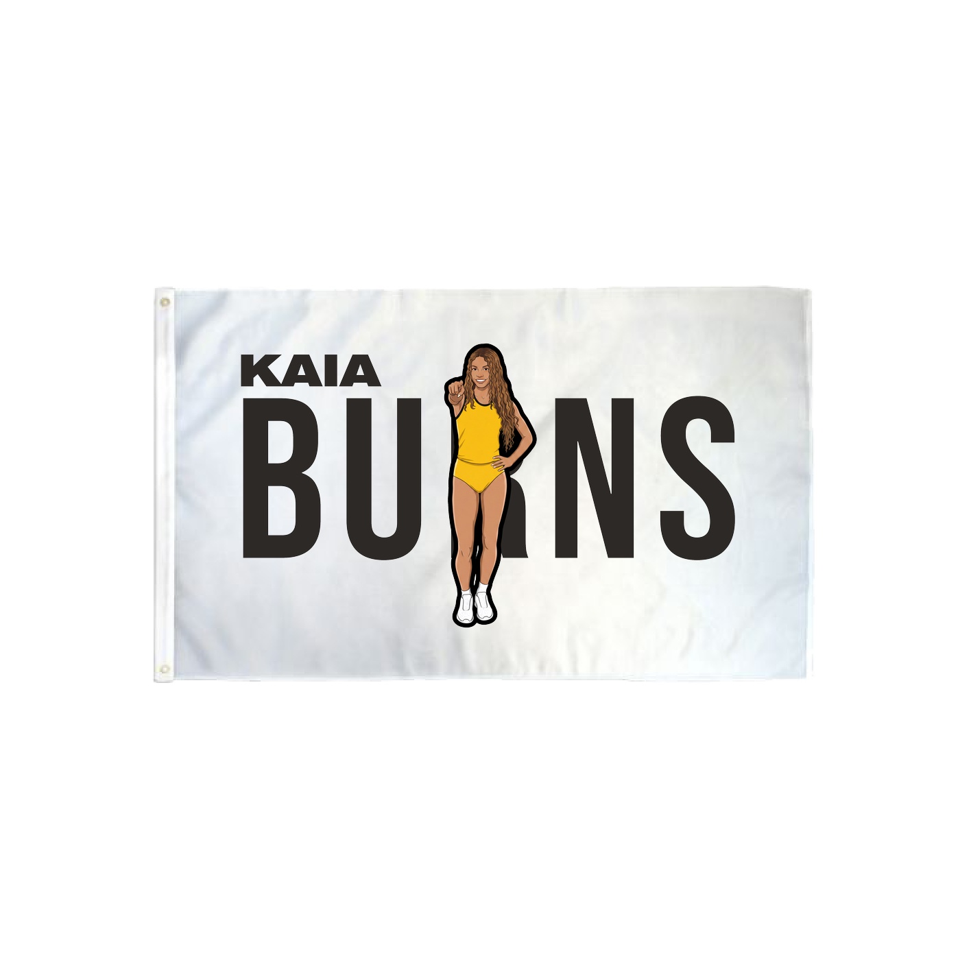 3x5 Flag — Player Name in Classic