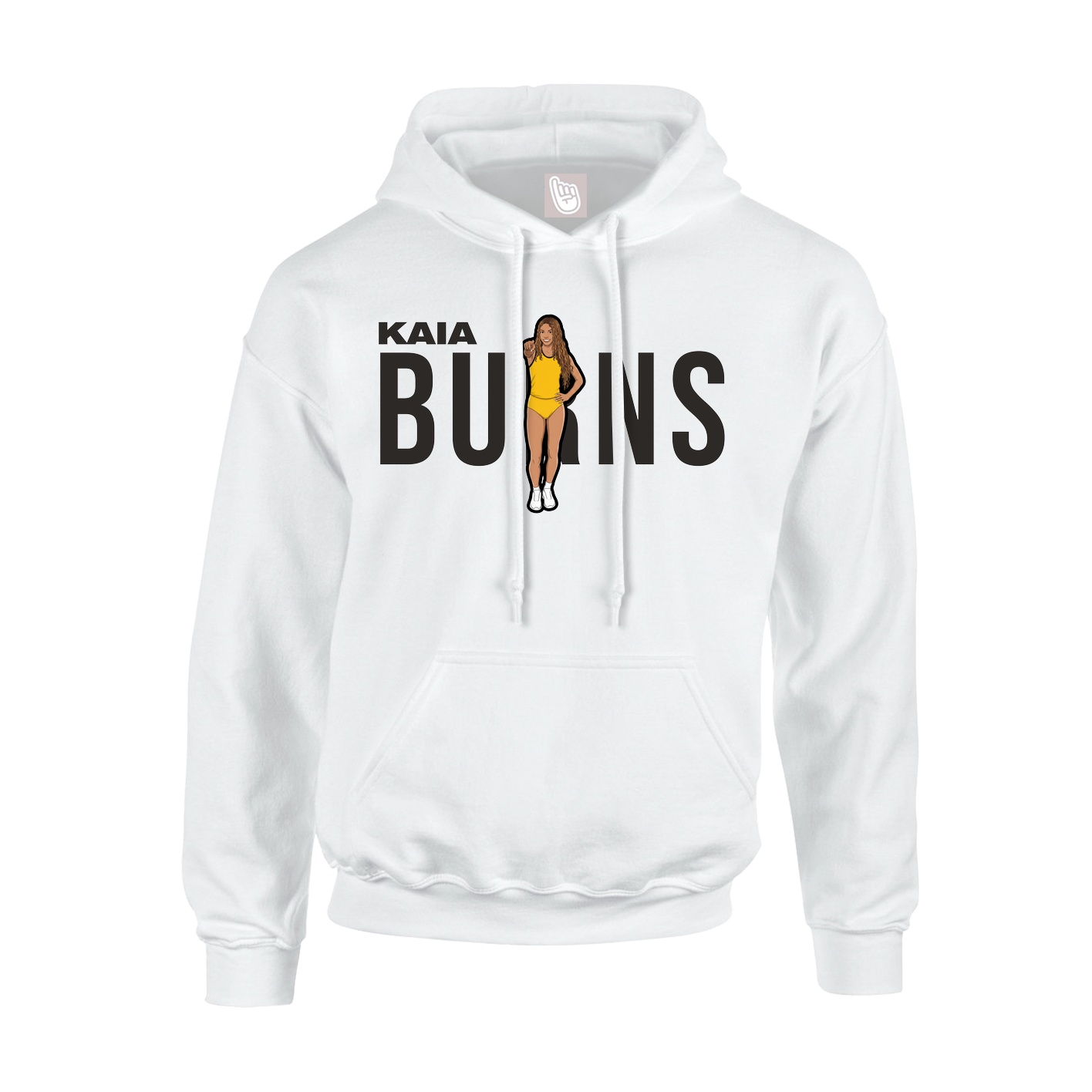 Hoodie — Player Name in White