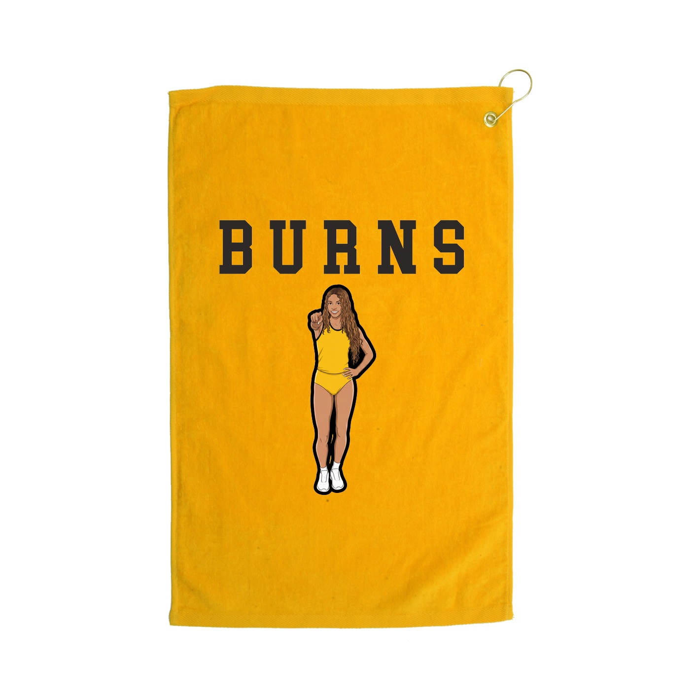 Golf Towel — Shirsey in Gold