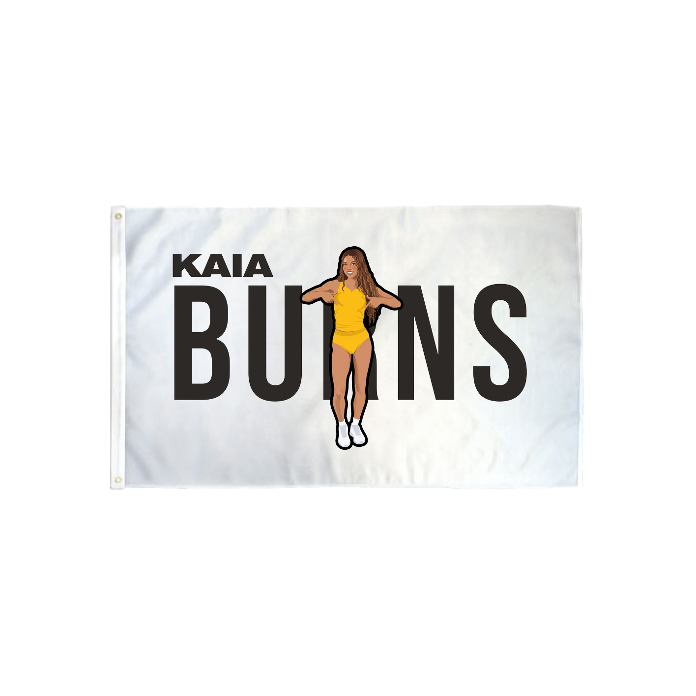 3x5 Flag — Player Name in Classic