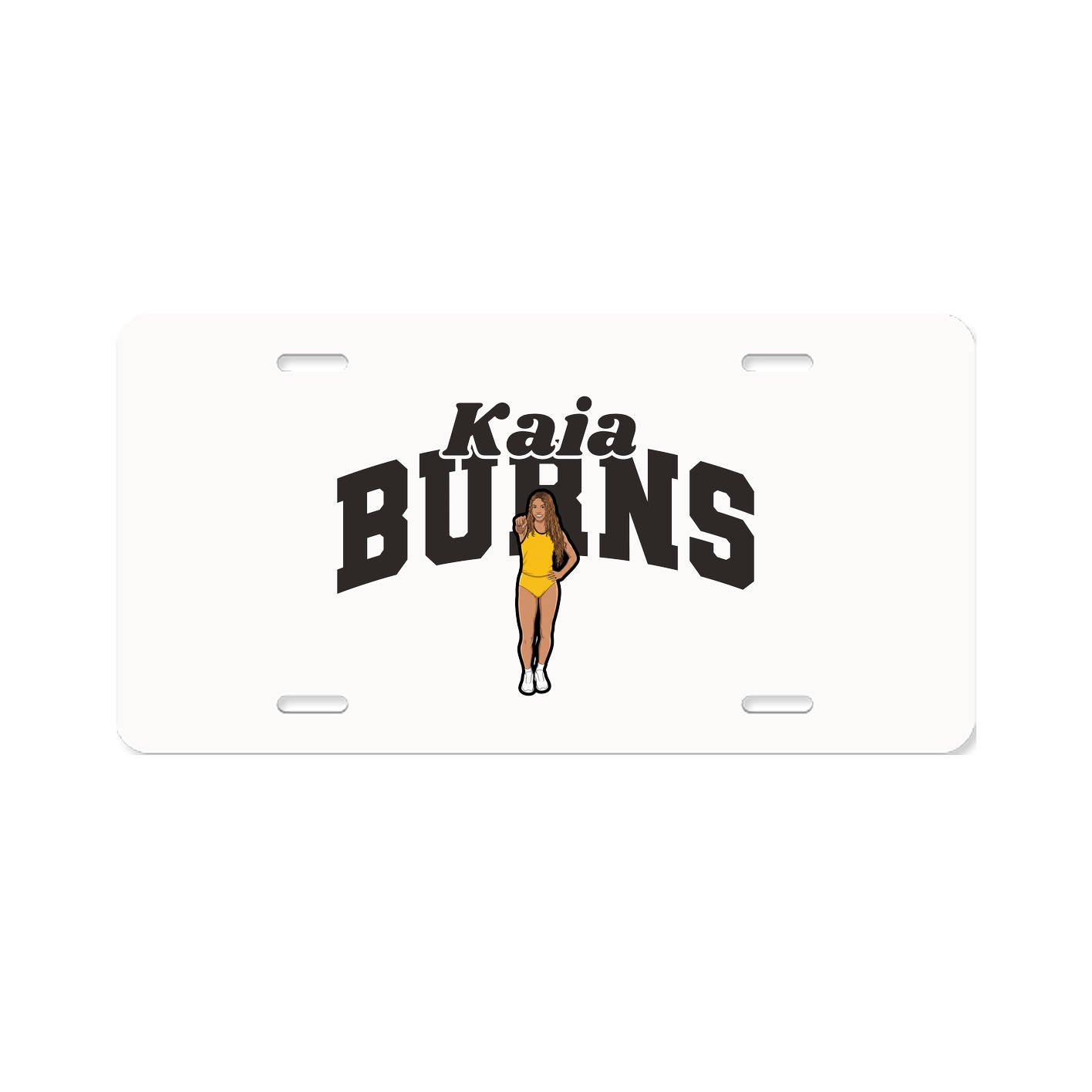 License Plate — Signature Arch in Classic
