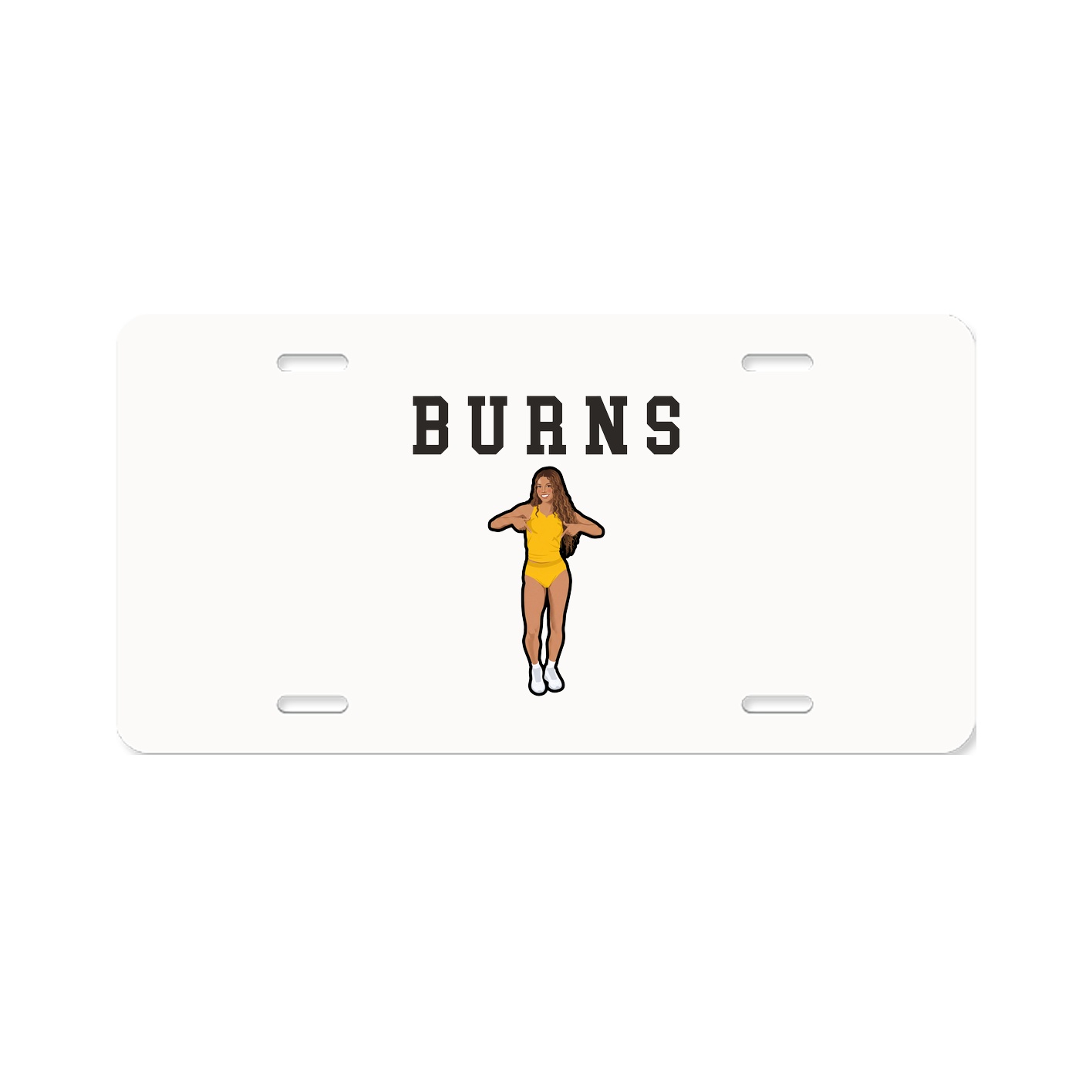 License Plate — Shirsey in Classic