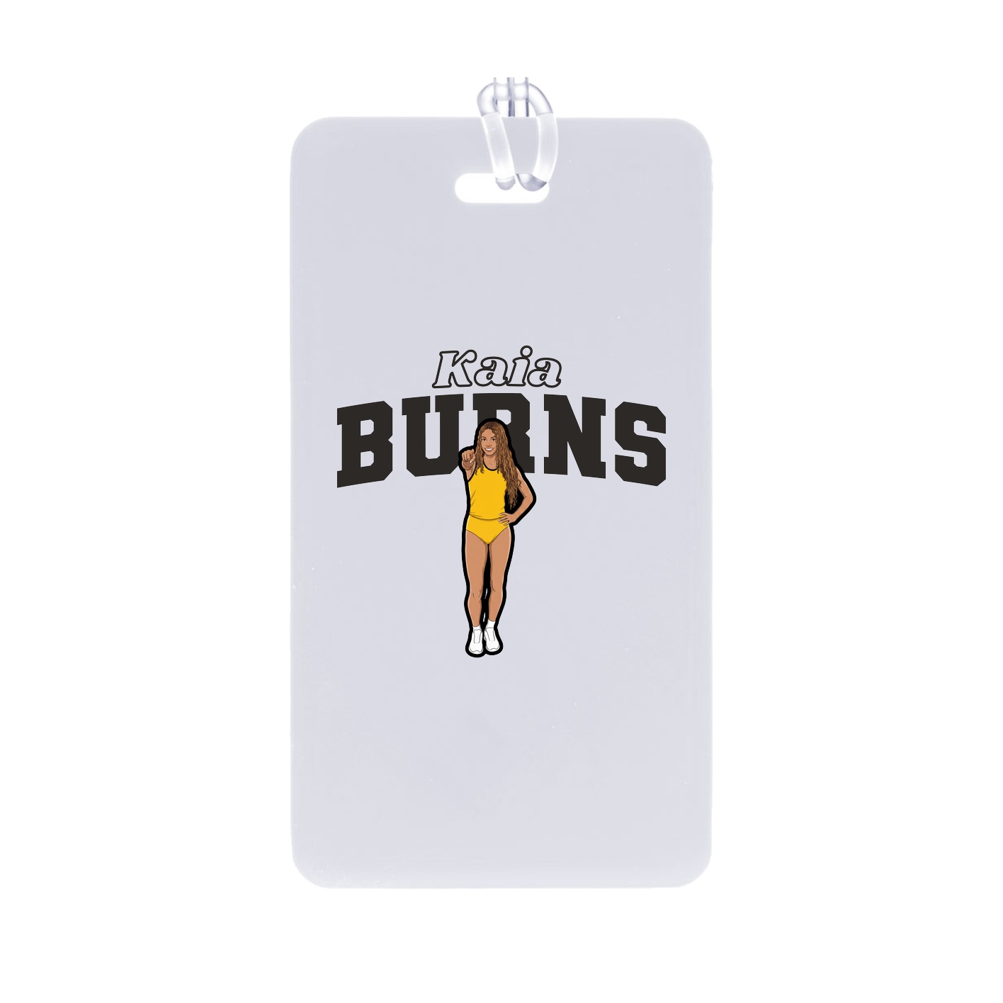Bag Tag — Name Arch in Classic
