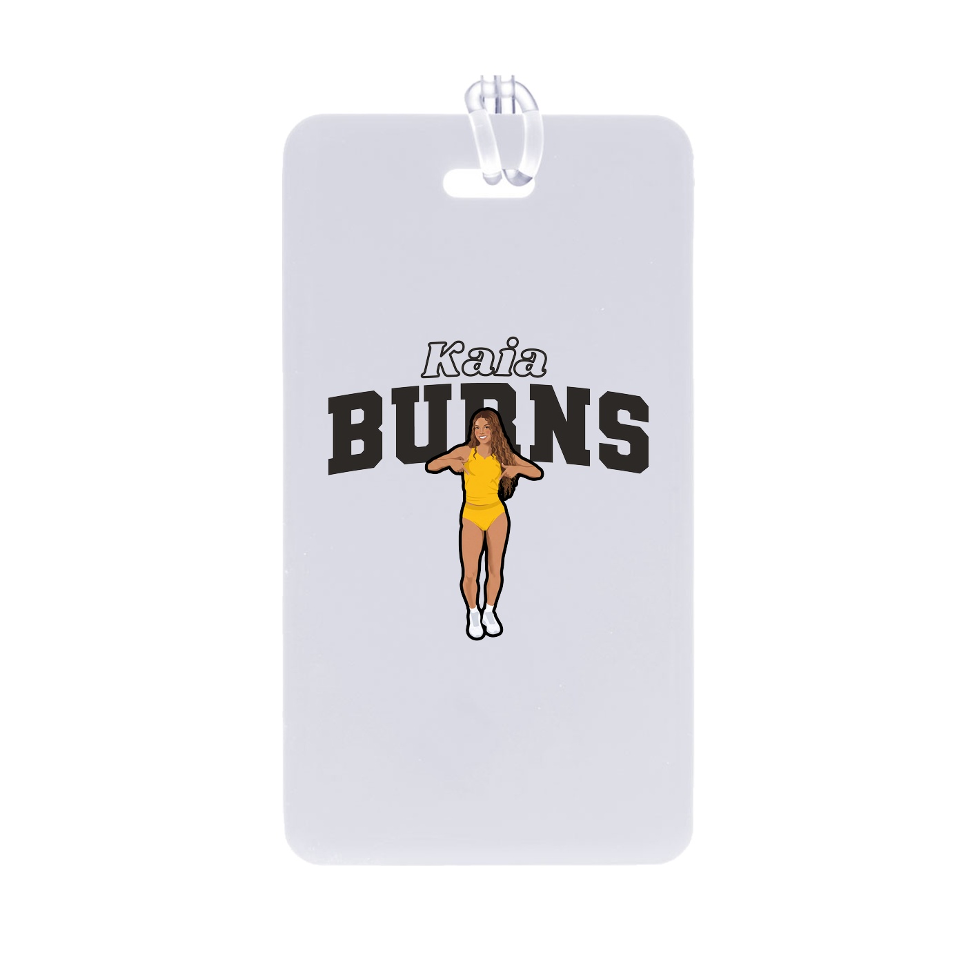 Bag Tag — Name Arch in Classic