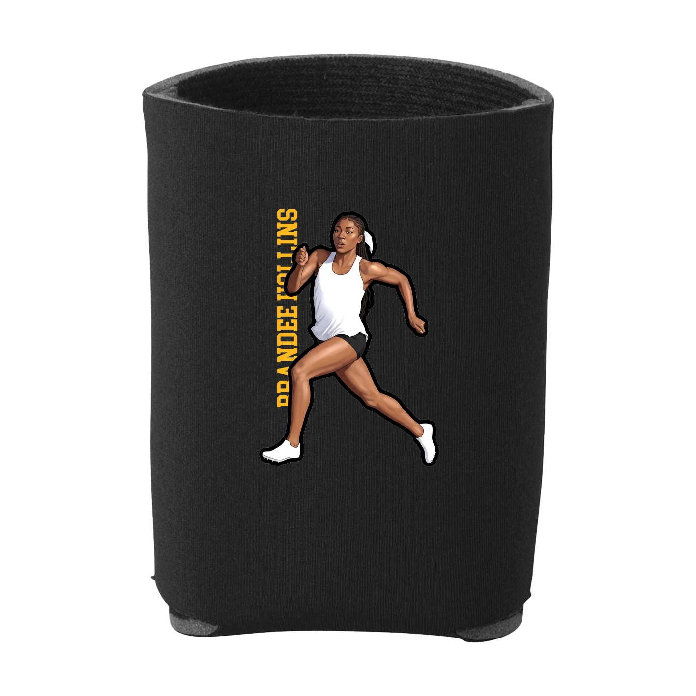 Can Holder — Name Vertical in Black