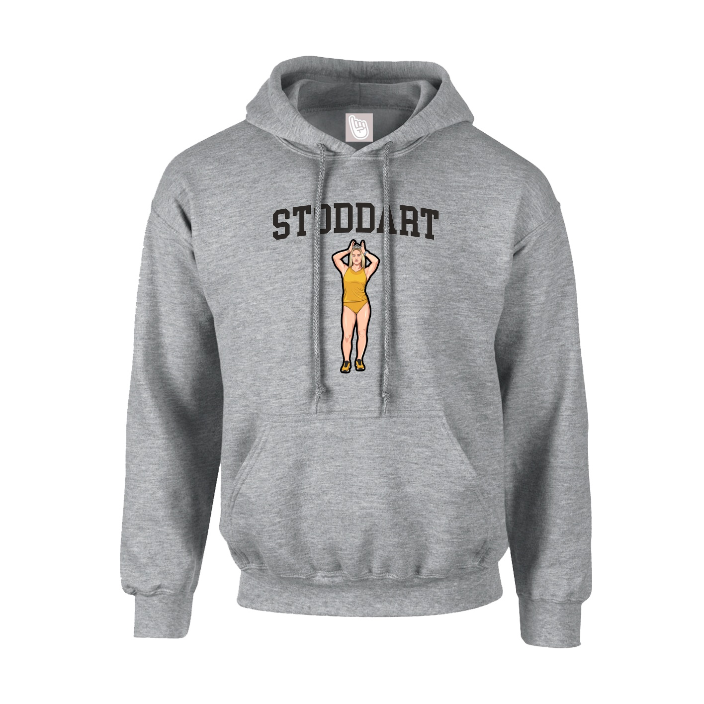 Hoodie — Shirsey in Grey