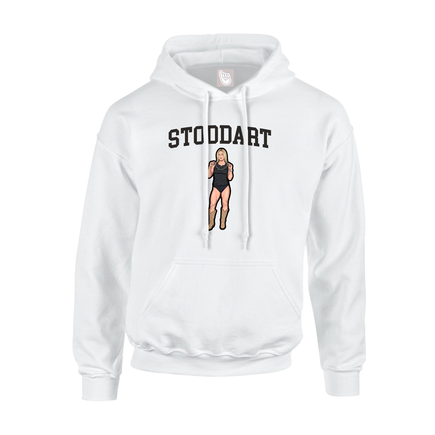 Hoodie — Shirsey in White