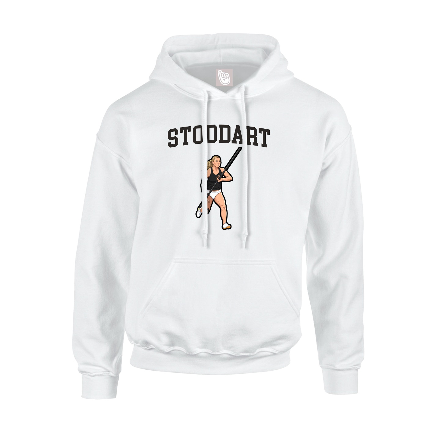 Hoodie — Shirsey in White