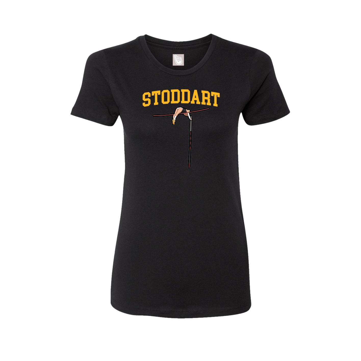 Fitted Women's Tee — Shirsey in Black
