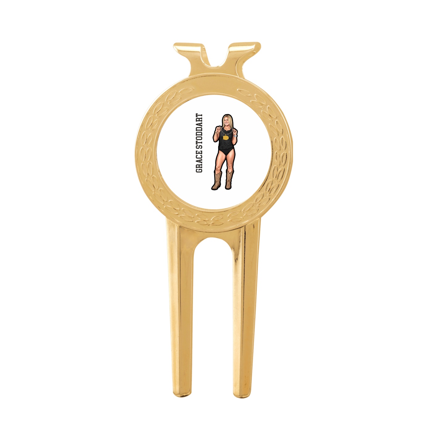 Divot Tool with Ball Marker — Name Vertical in Classic
