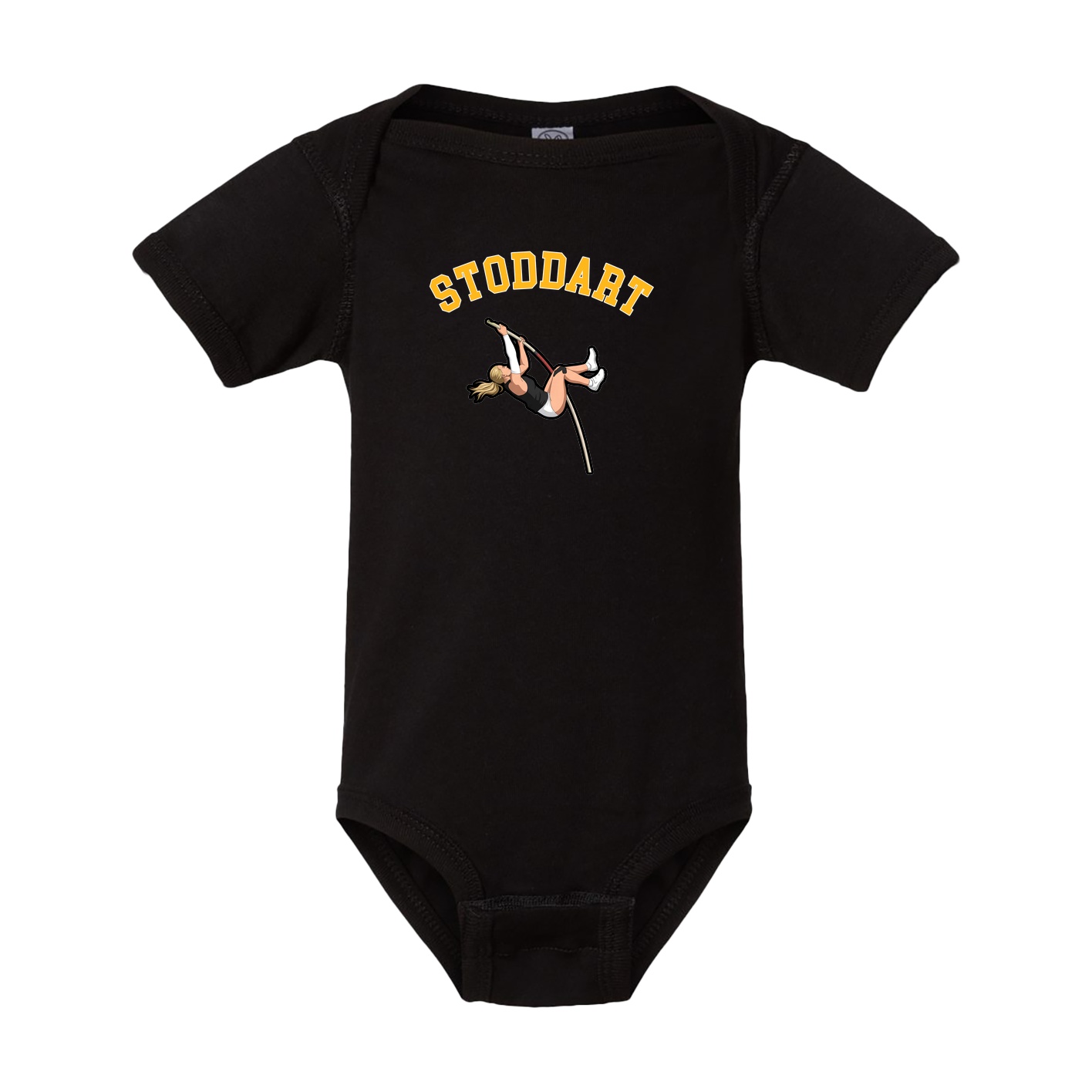 Baby Onesie — Shirsey Arch in Black