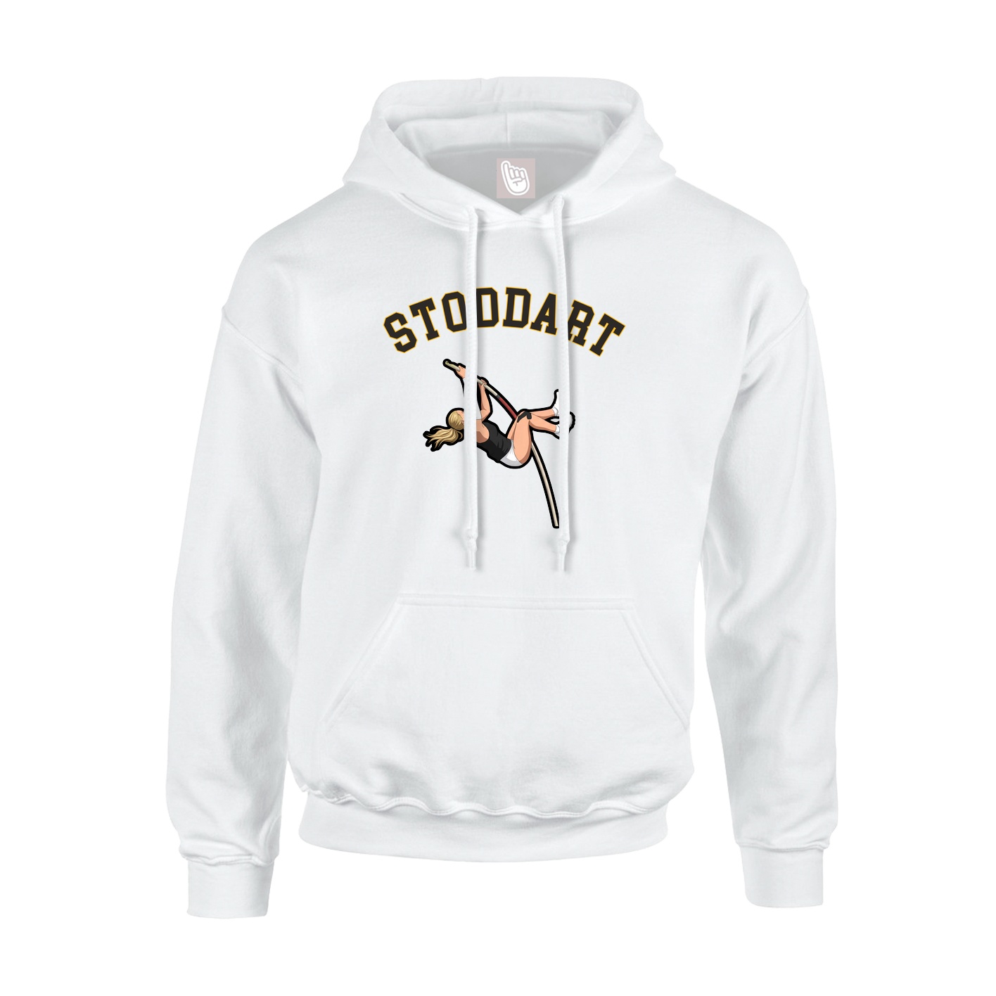 Hoodie — Shirsey Arch in White