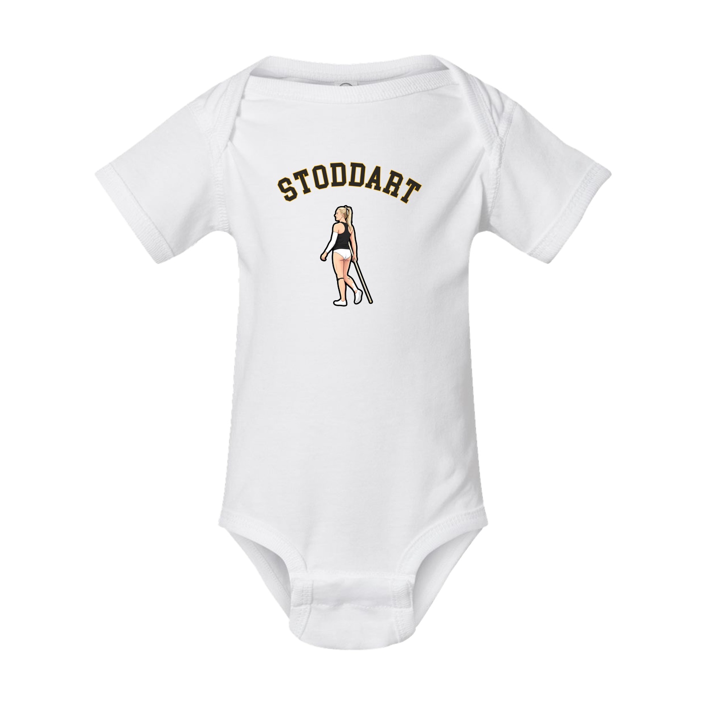 Baby Onesie — Shirsey Arch in White