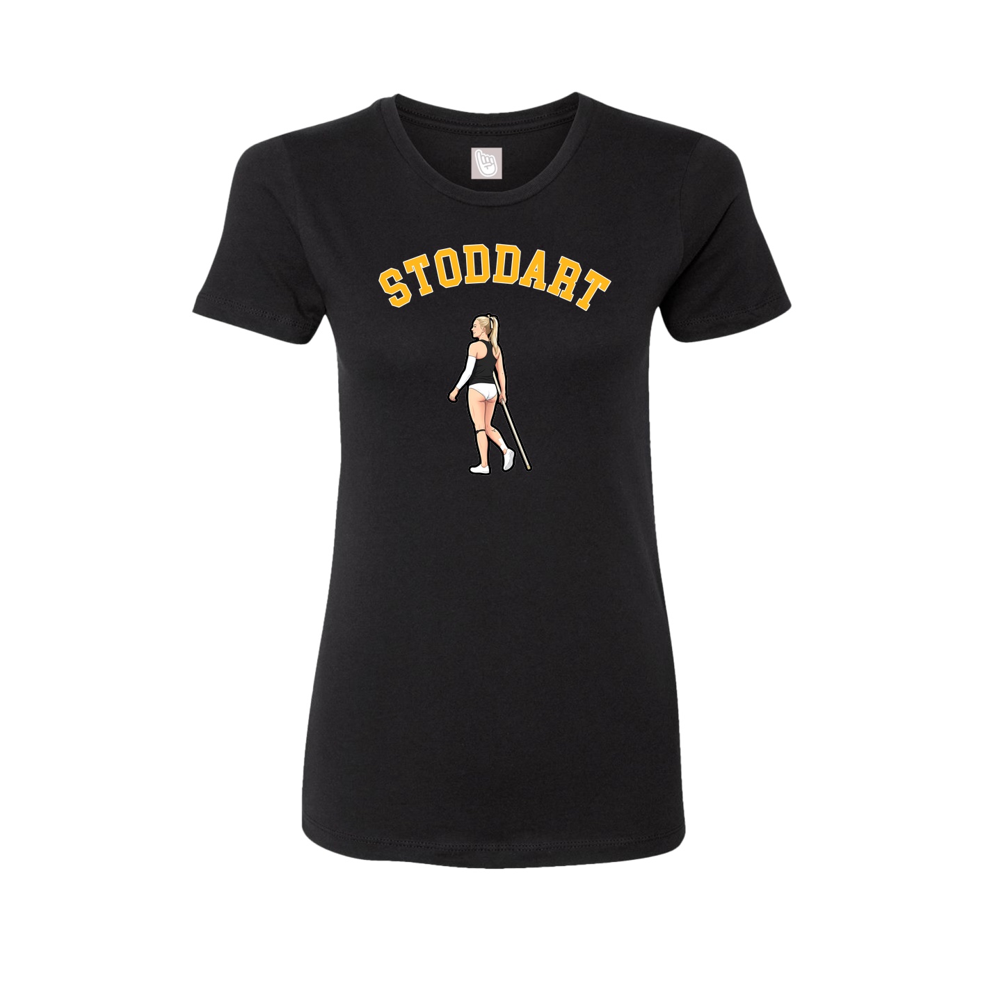 Womens Tee — Shirsey Arch in Black