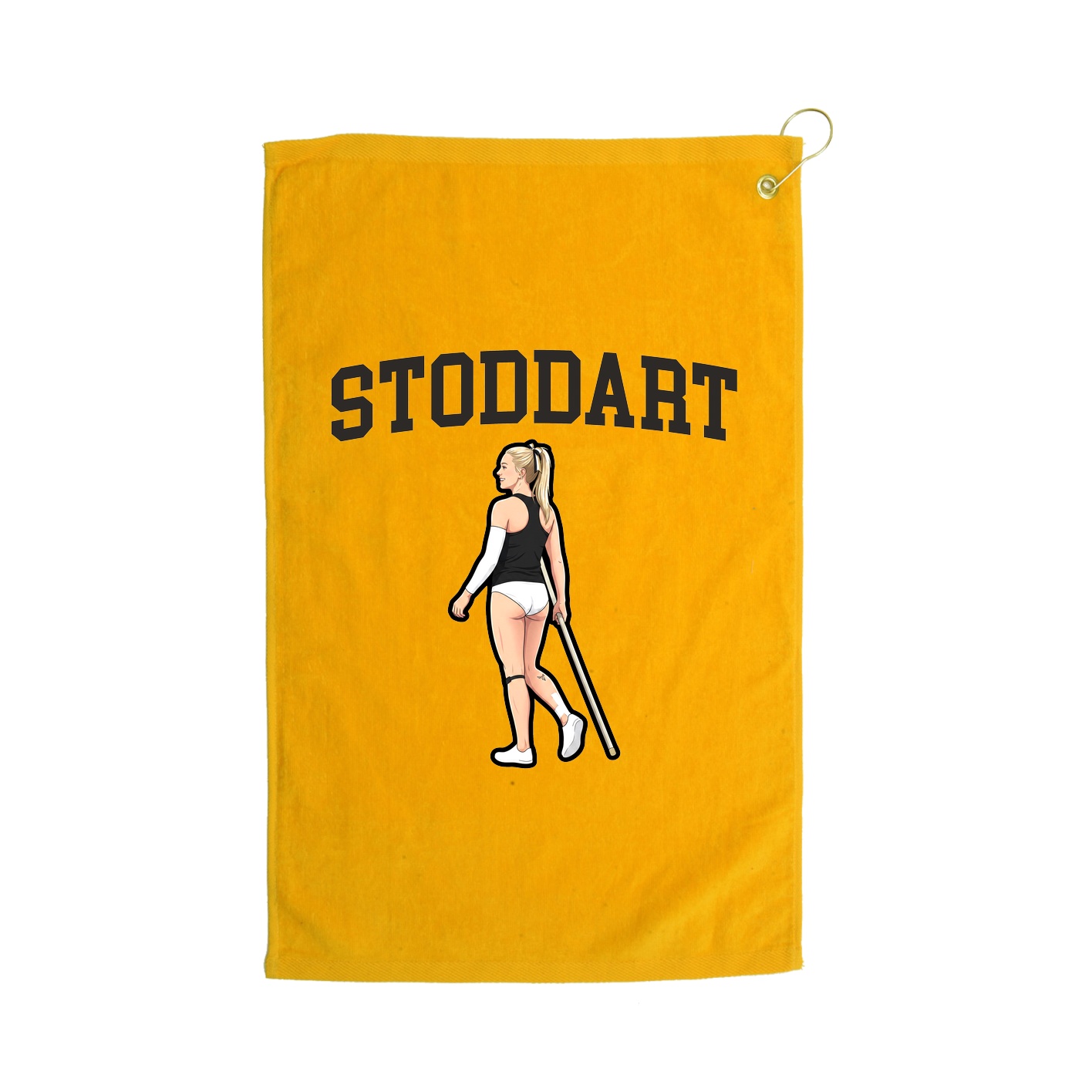 Golf Towel — Shirsey in Gold