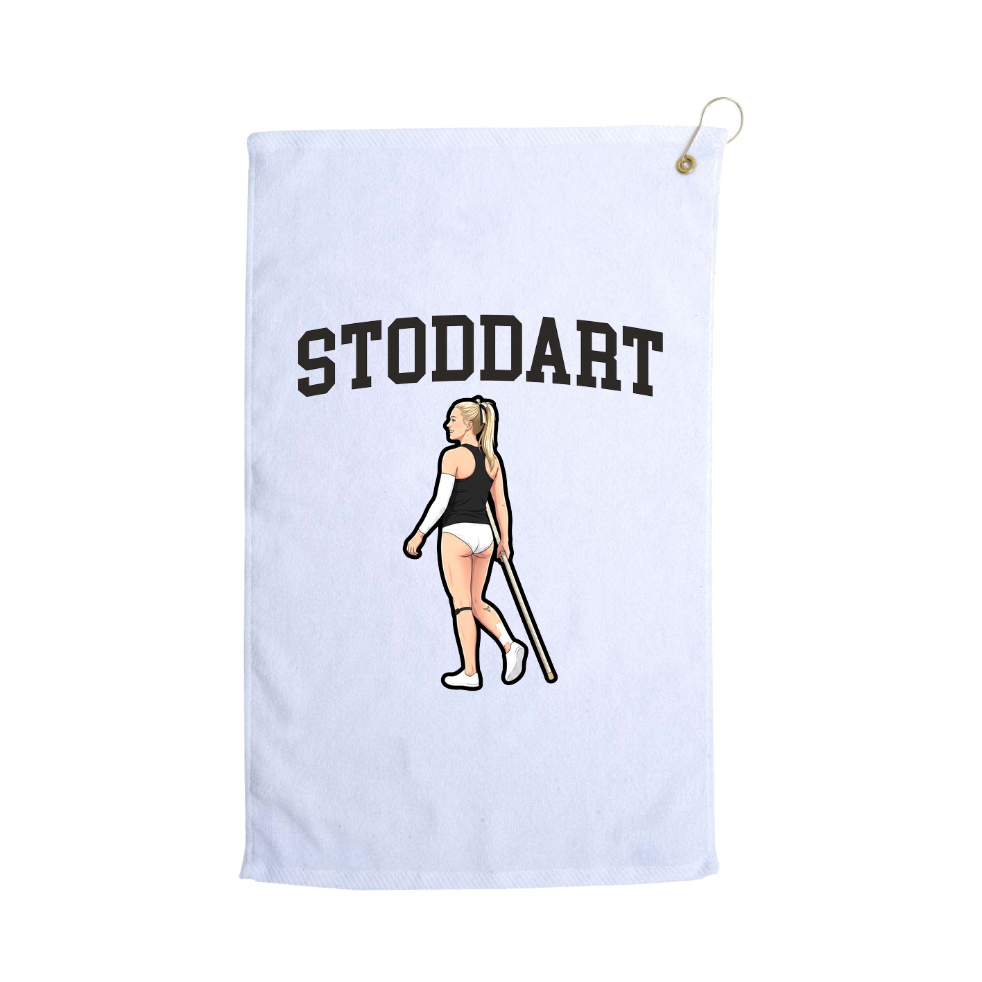 Golf Towel — Shirsey in White