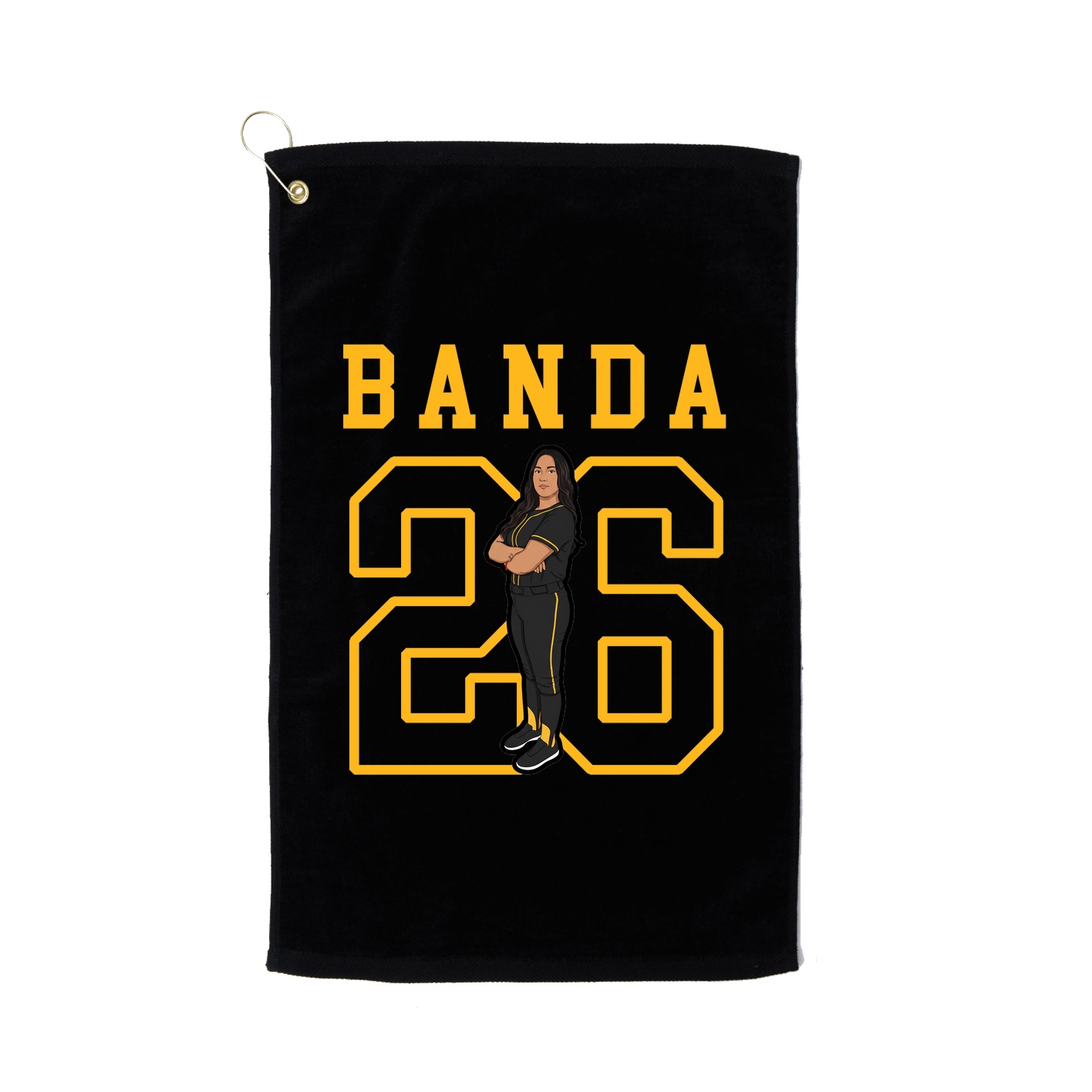 Golf Towel — Shirsey in Black