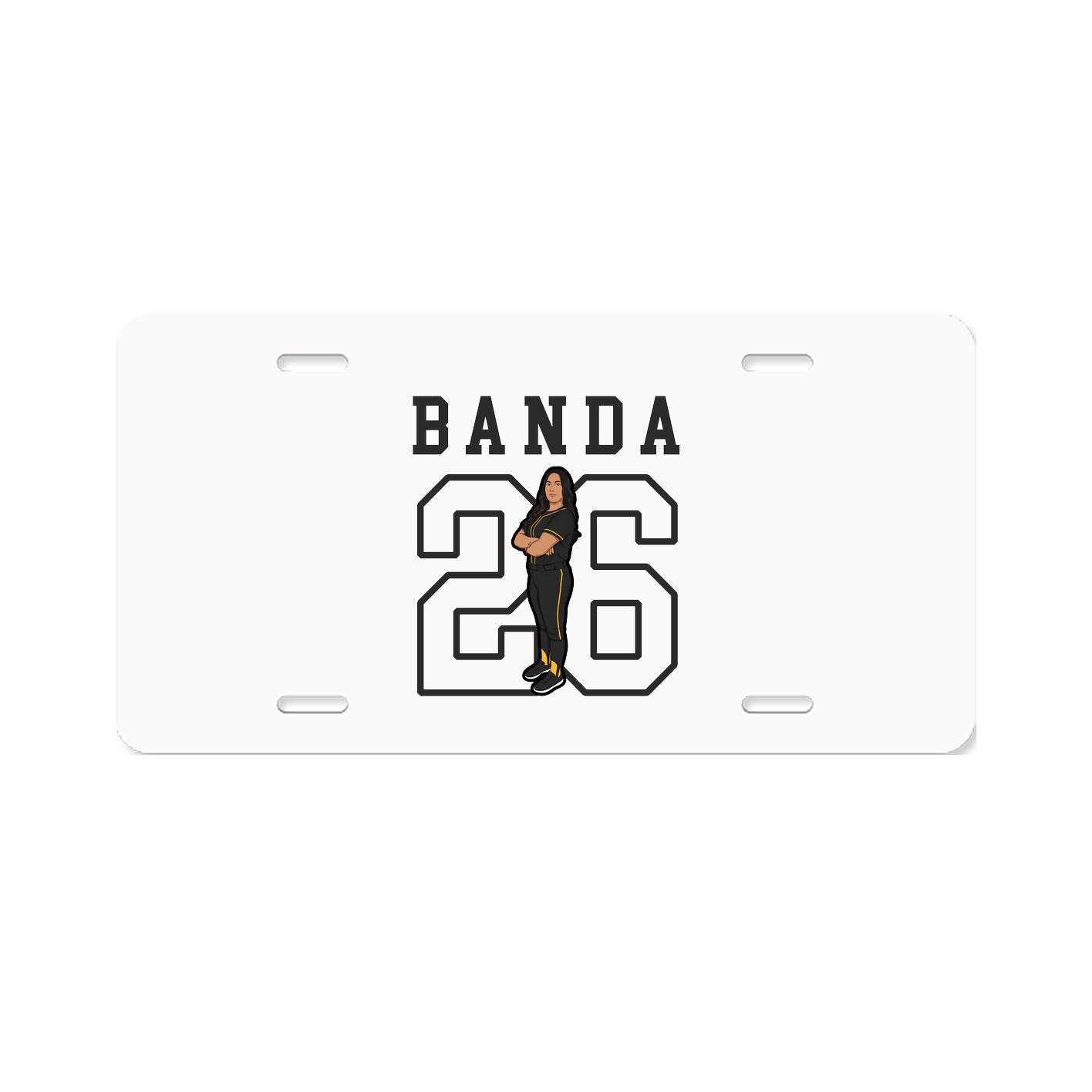 License Plate — Shirsey in Classic