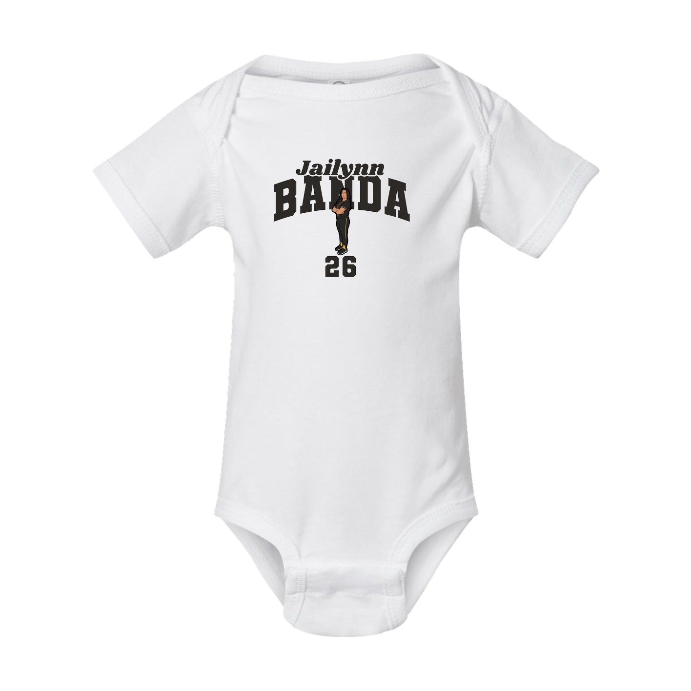 Baby Onesie — Signature Arch in White